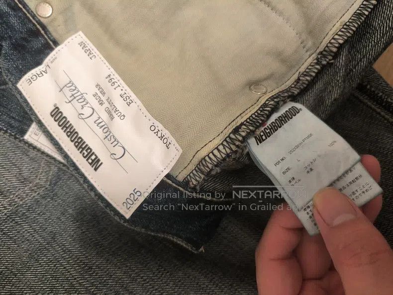 Neighborhood Neighborhood size L Denim Pants Size US 27 - 8 Thumbnail
