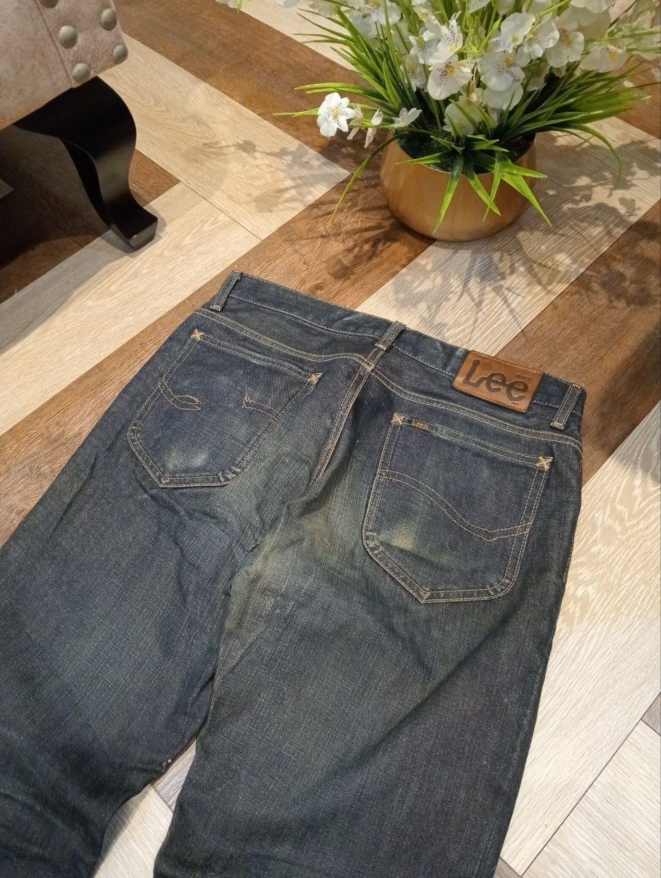 Lee LEE RIDERS SANFORIZED BOOT CUT DENIM PANTS Size US 32 / EU 48 - 11 Thumbnail