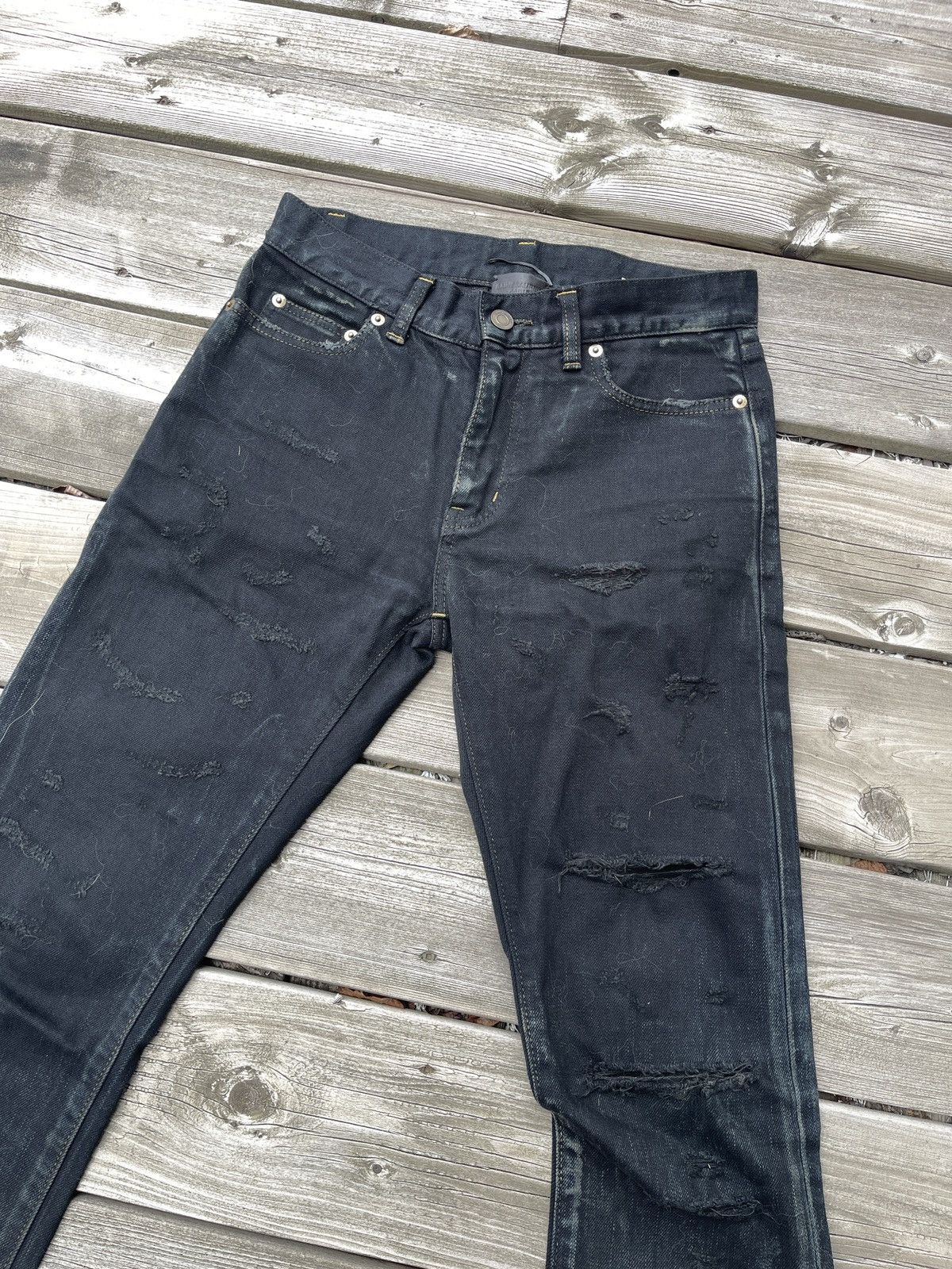 Hedi Slimane collectable slp d02 jeans 26 28 hedi saint laurent denim Size US 26 / EU 42 - 4 Thumbnail