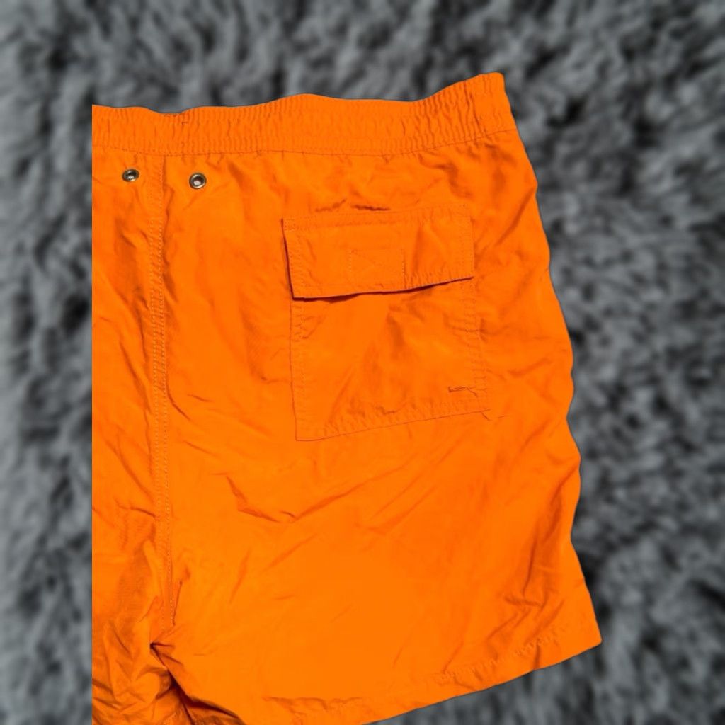 Vintage VINTAGE Polo Sport Ralph Lauren Swim Shorts Mens Large Orange Trunks Size US L / EU 52-54 / 3 - 1 Thumbnail