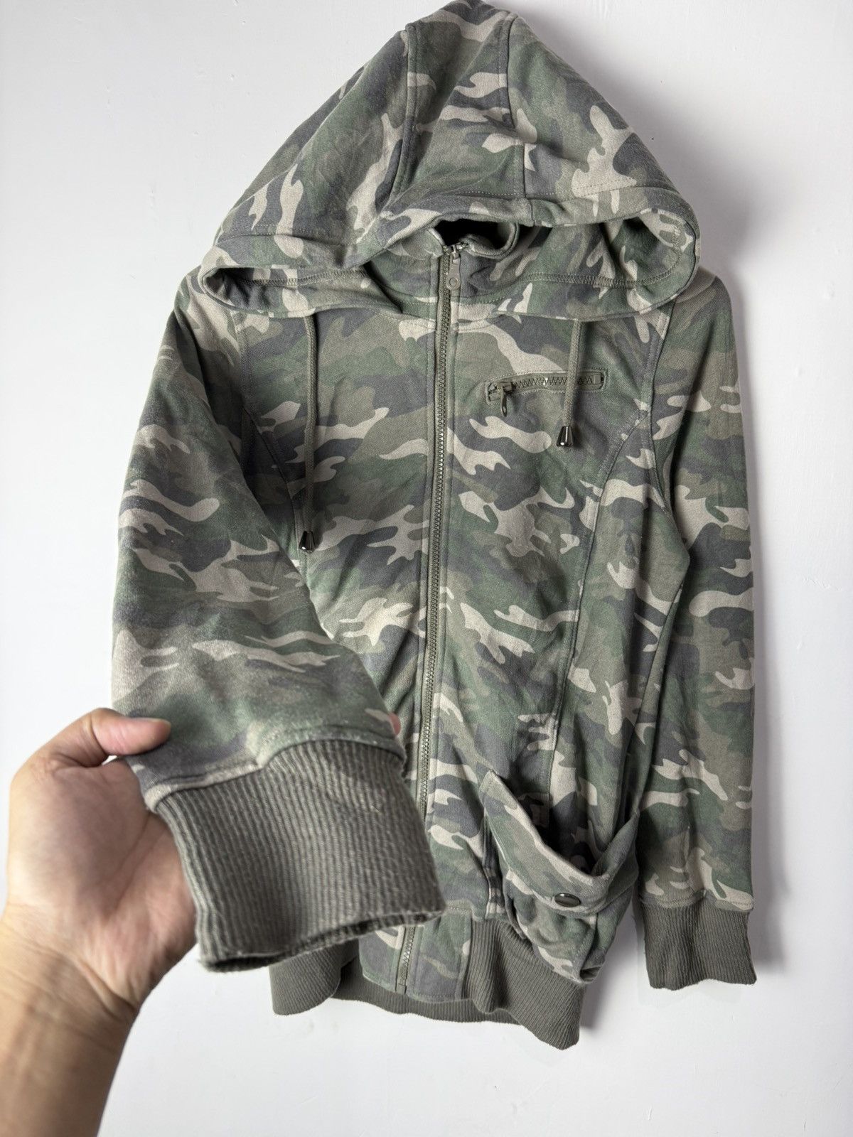 Share Spirit Homme Military camo hoodie colza Size US S / EU 44-46 / 1 - 7 Thumbnail