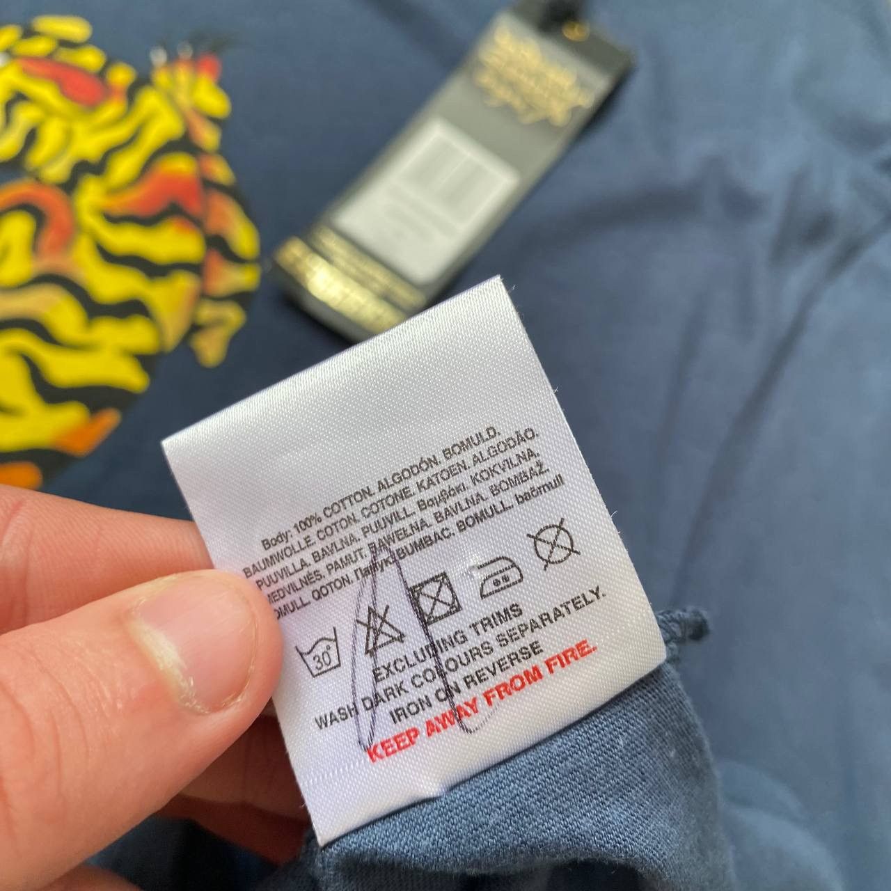 Ed Hardy × Vintage Rare big logo Ed hardy tee shirts Size US M / EU 48-50 / 2 - 9 Thumbnail