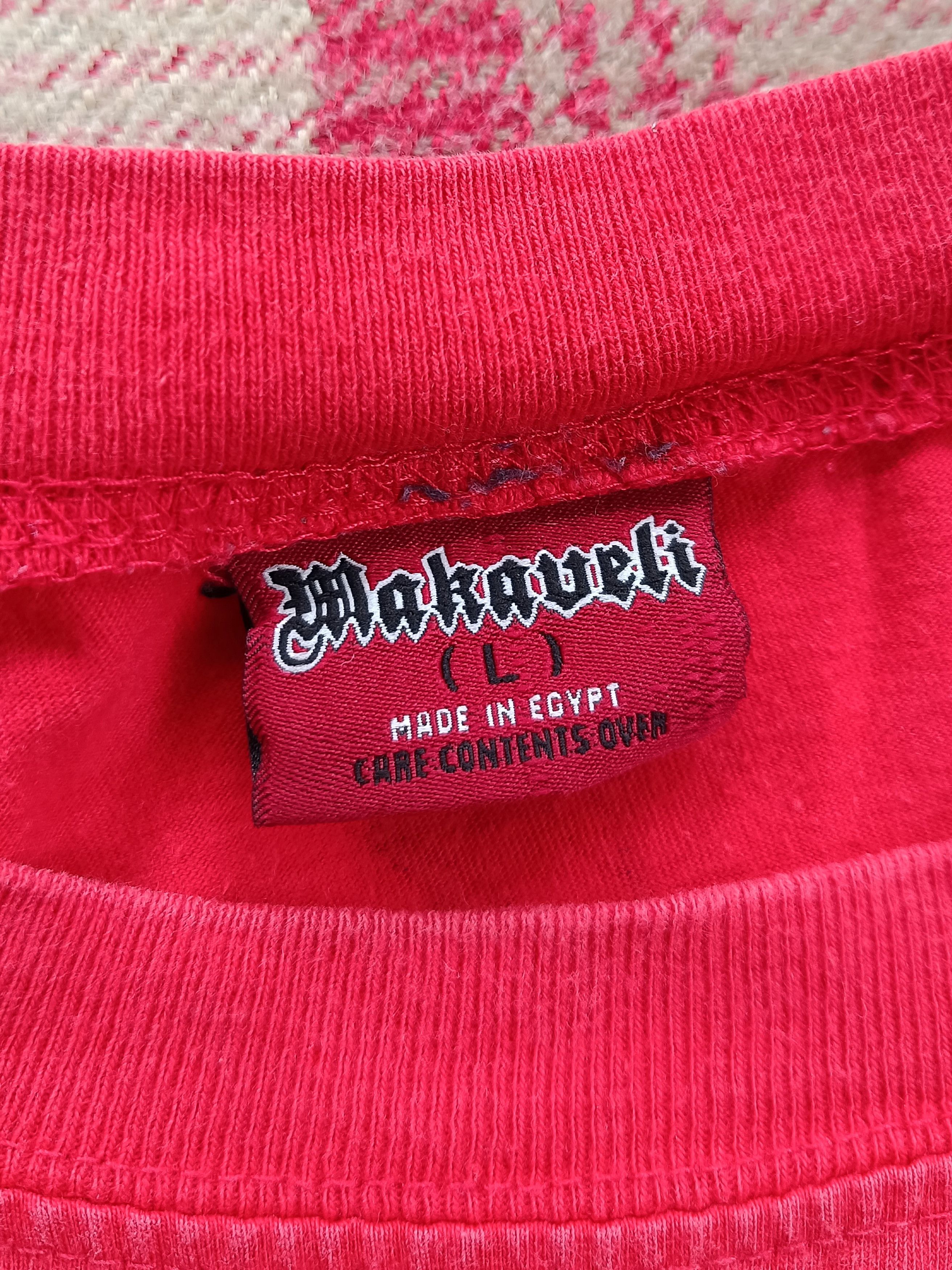 Makaveli × Rap Tees × Vintage Vintage Tupac Shakur Makaveli Branded Shirt Size US L / EU 52-54 / 3 - 12 Thumbnail