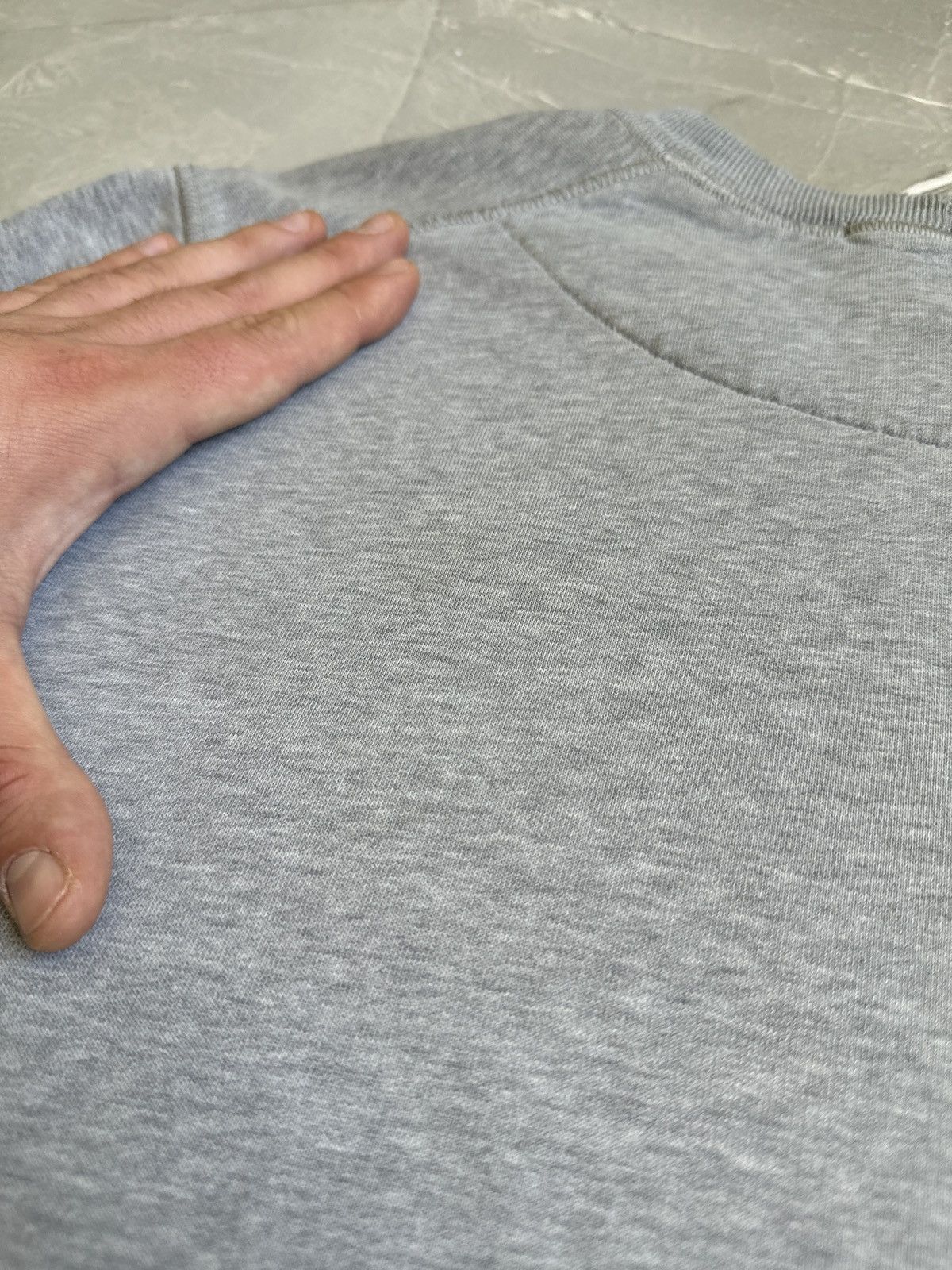 Stone Island Stone Island Grey Sweatshirt Crewneck Distressed Size US M / EU 48-50 / 2 - 23 Thumbnail
