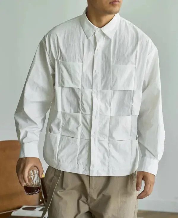 Other Natsumi x Jingu Woven Check Straight Hem Shirt Size US M / EU 48-50 / 2 - 1 Thumbnail
