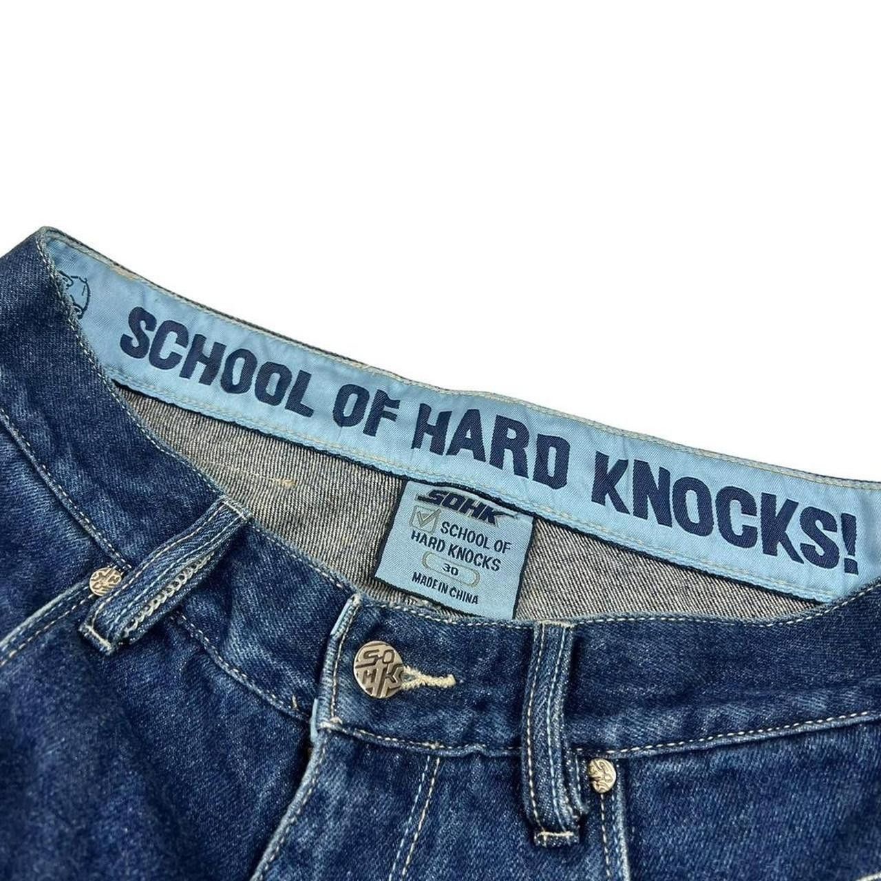 Other Vintage Sohk School Of Hard Knocks Baggy Jeans - Waist: 32” Size US 32 / EU 48 - 7 Thumbnail