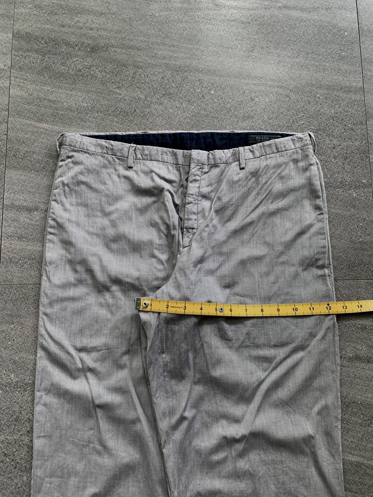 Prada FREE TAX! Light Cotton Trousers Size US 31 - 13 Thumbnail