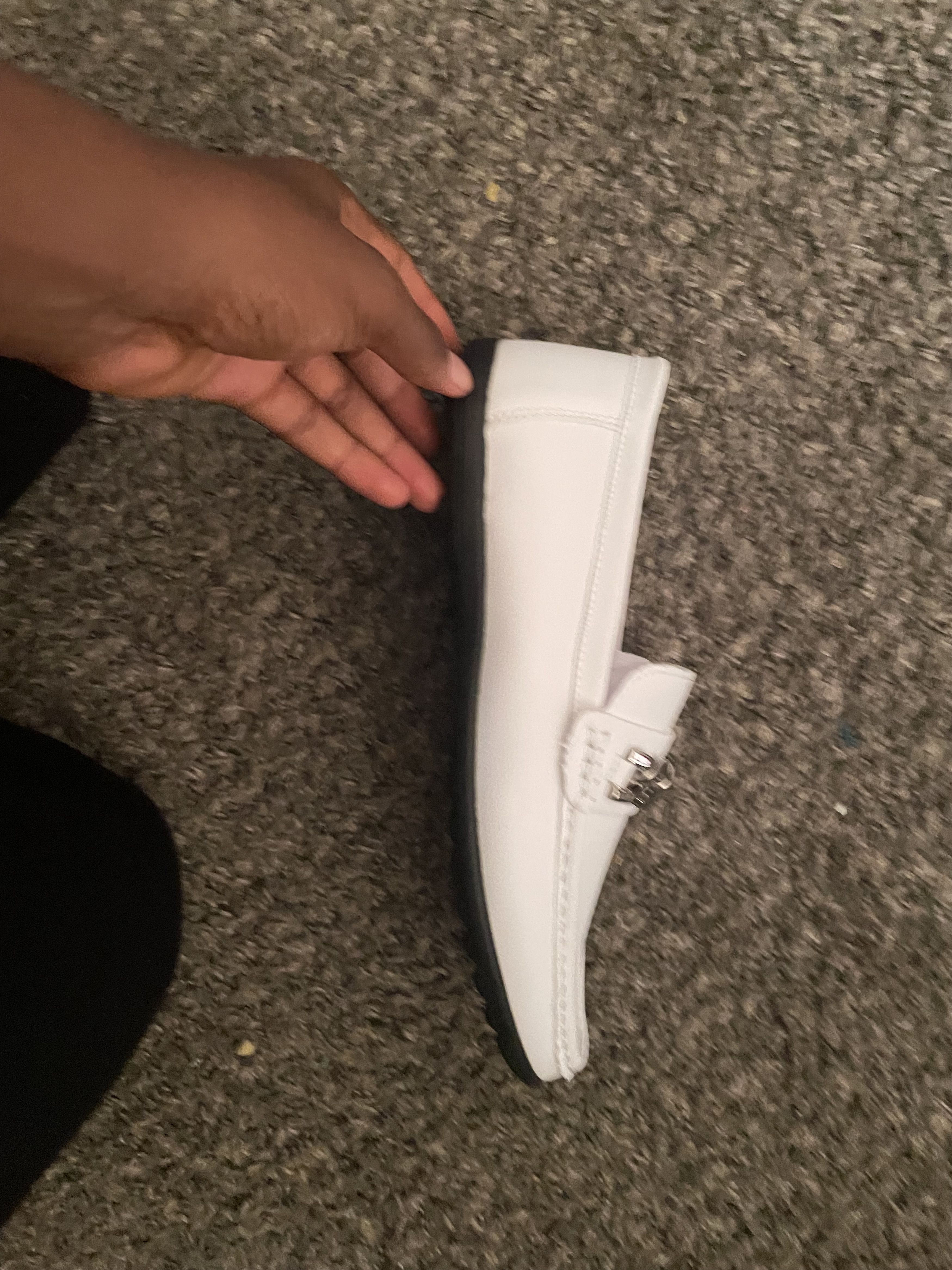 Shein Men White Dress Shoes Size US 12 / EU 45 - 2 Thumbnail