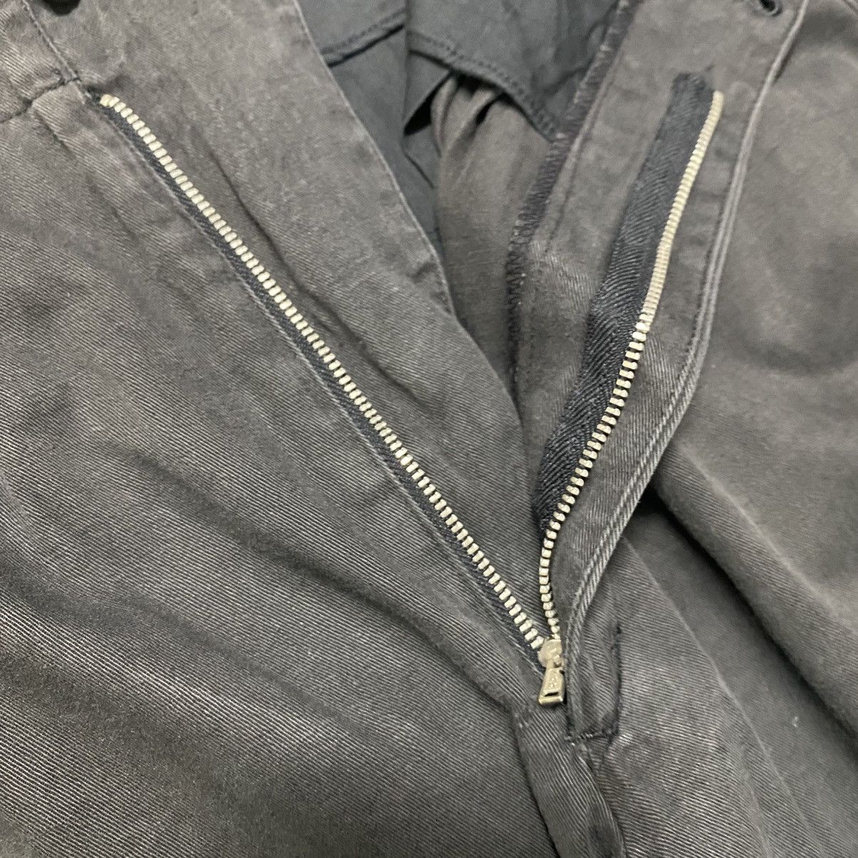 Yohji Yamamoto Vintage YS For Men Linen Baggy Pants Fade Black Size US 30 / EU 46 - 20 Thumbnail