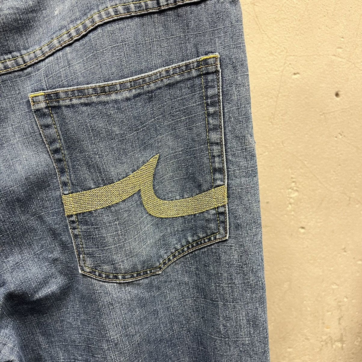 Other Lot29 Men's Y2K Vintage Baggy Embroidered Relaxed Fit Jeans Size US 36 / EU 52 - 3 Thumbnail