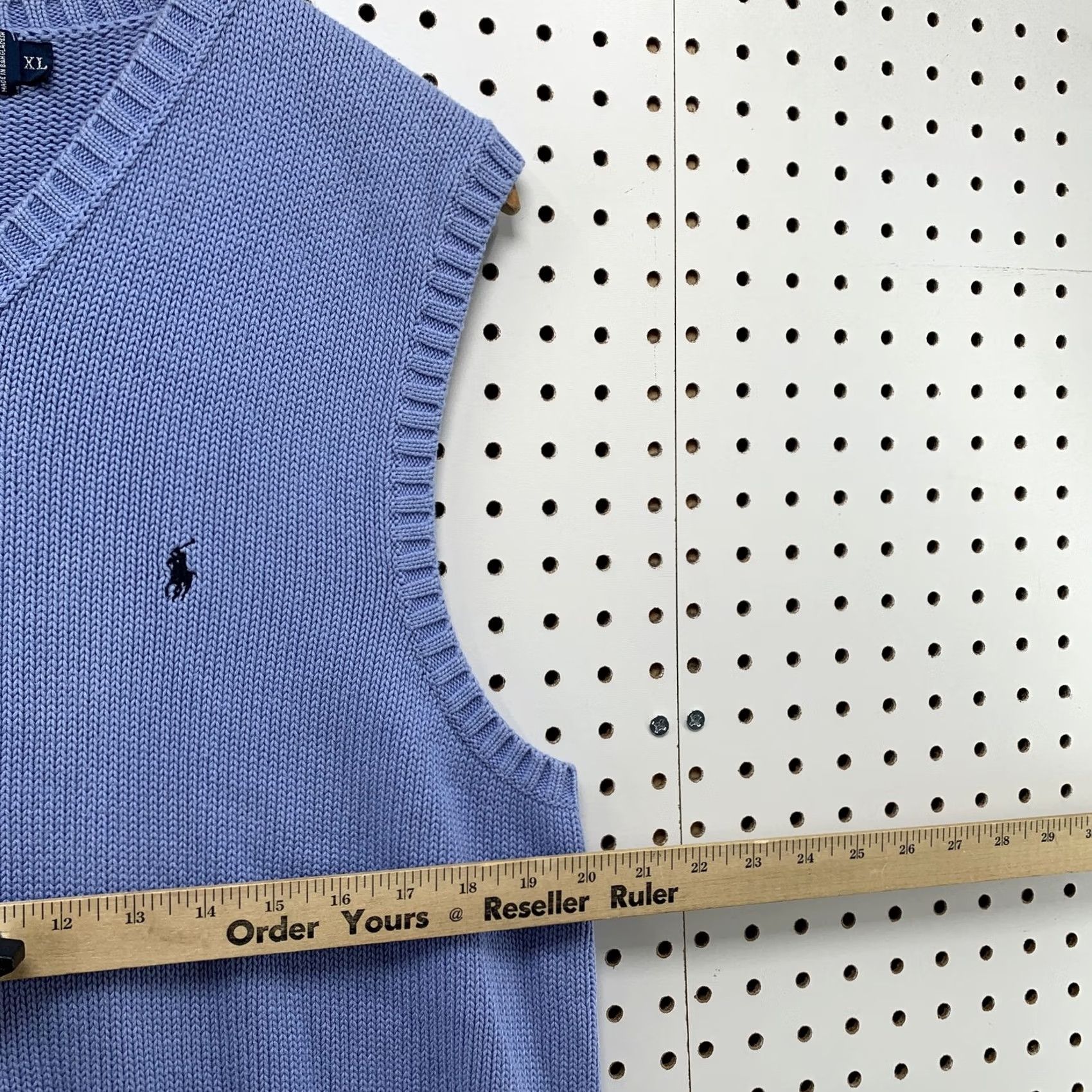 Polo Ralph Lauren Polo by Ralph Lauren Vest Sweater XL Blue Sleeveless V Neck Mens Size US L / EU 52-54 / 3 - 4 Thumbnail