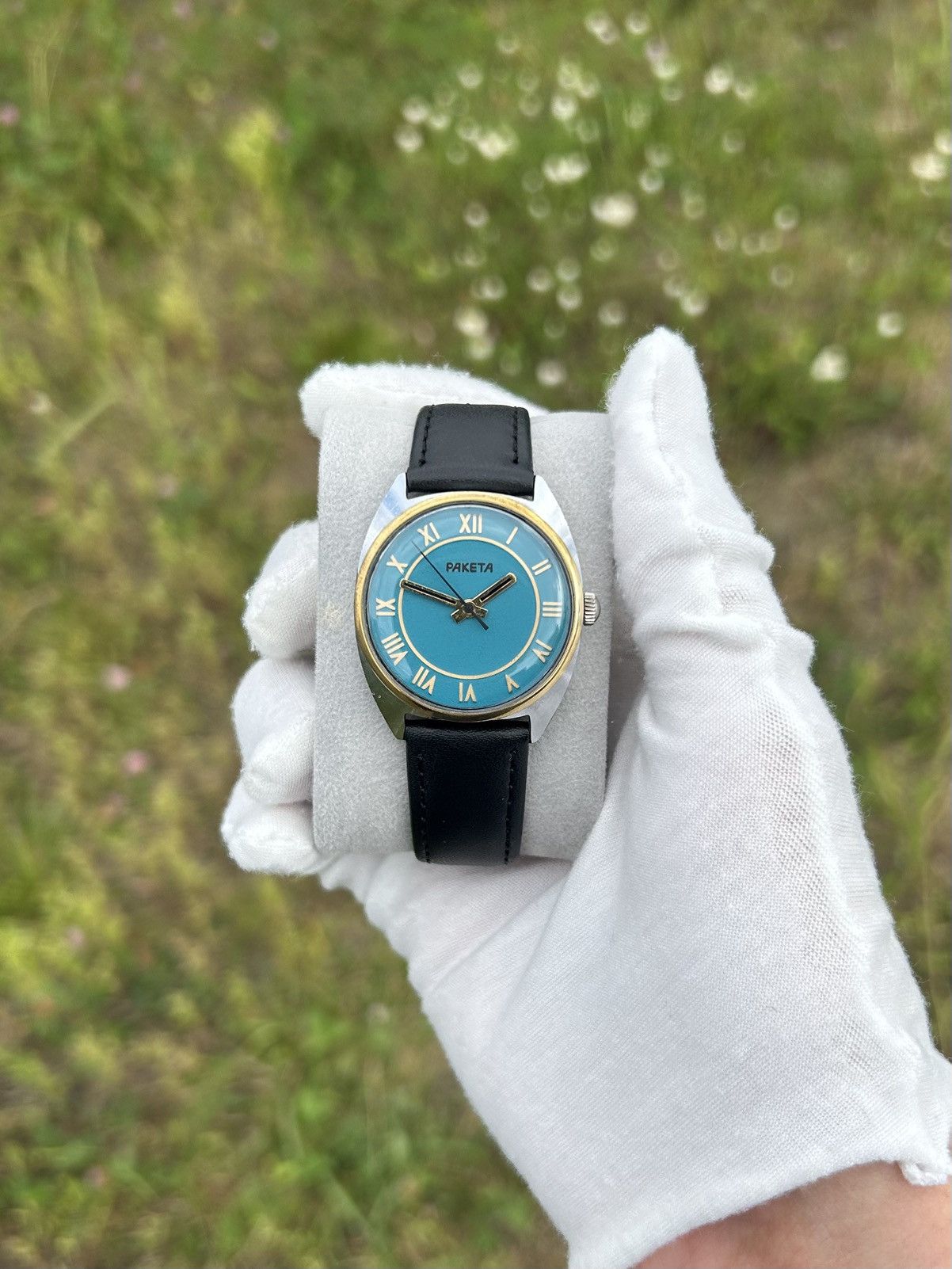 Vintage Vintage Watch Raketa Soviet USSR Mechanical Authentic 1980s Size ONE SIZE - 1 Thumbnail
