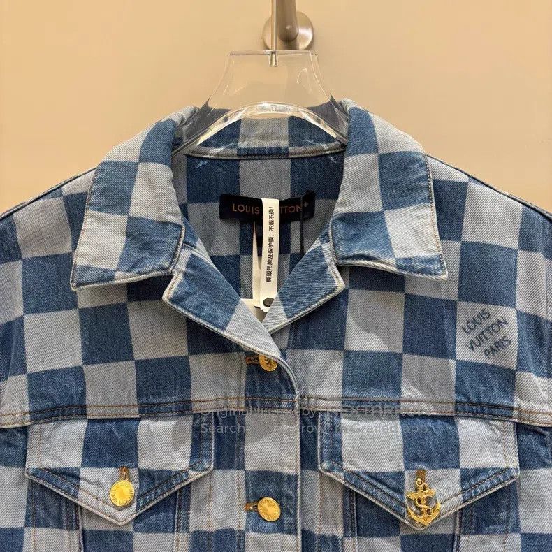 Louis Vuitton Louis Vuitton 24SS Checker Denim Jacket Size XS / US 0-2 / IT 36-38 - 3 Thumbnail