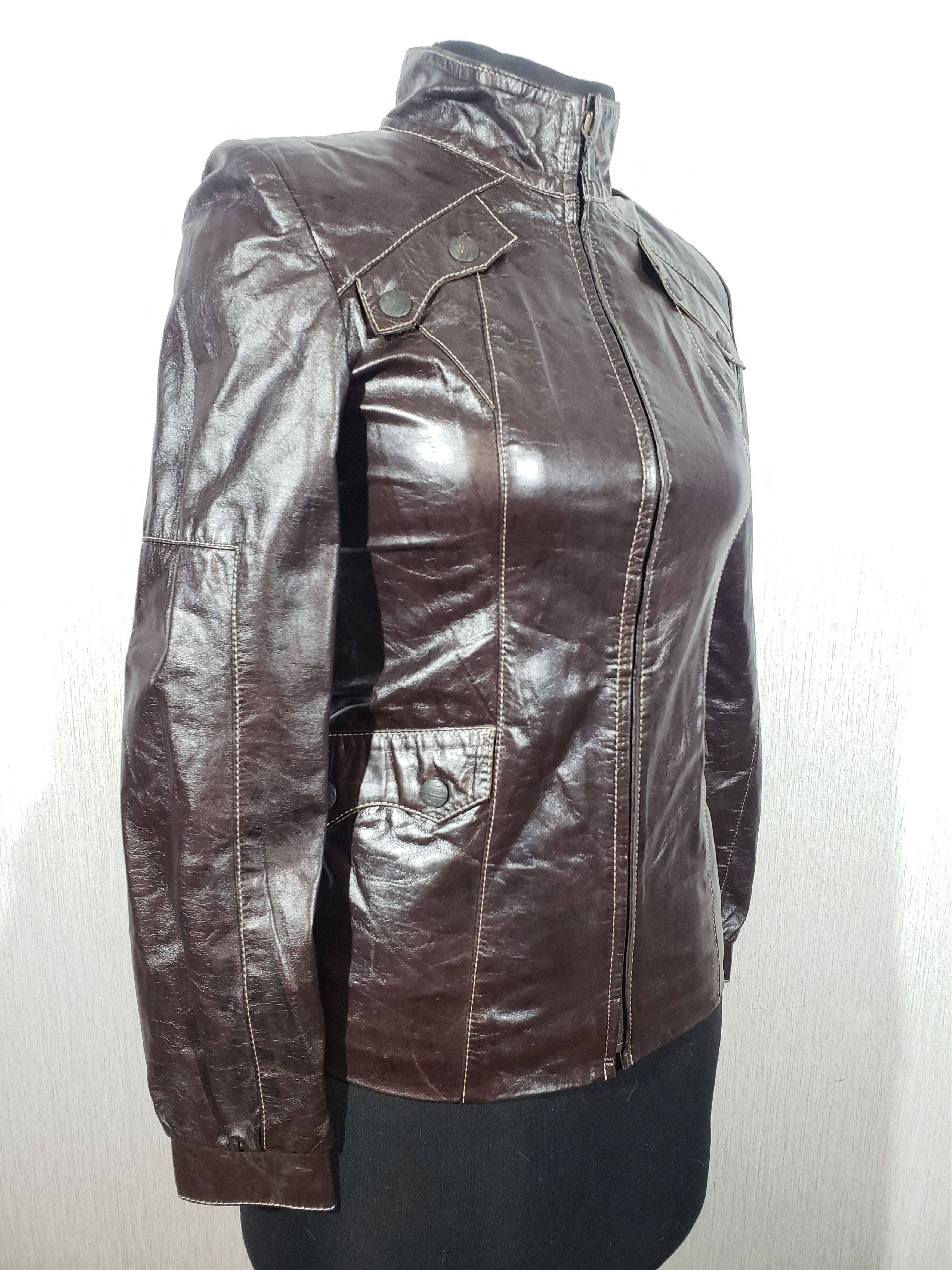 Other Stylish brown sports women's jacket. Size M / US 6-8 / IT 42-44 - 3 Thumbnail