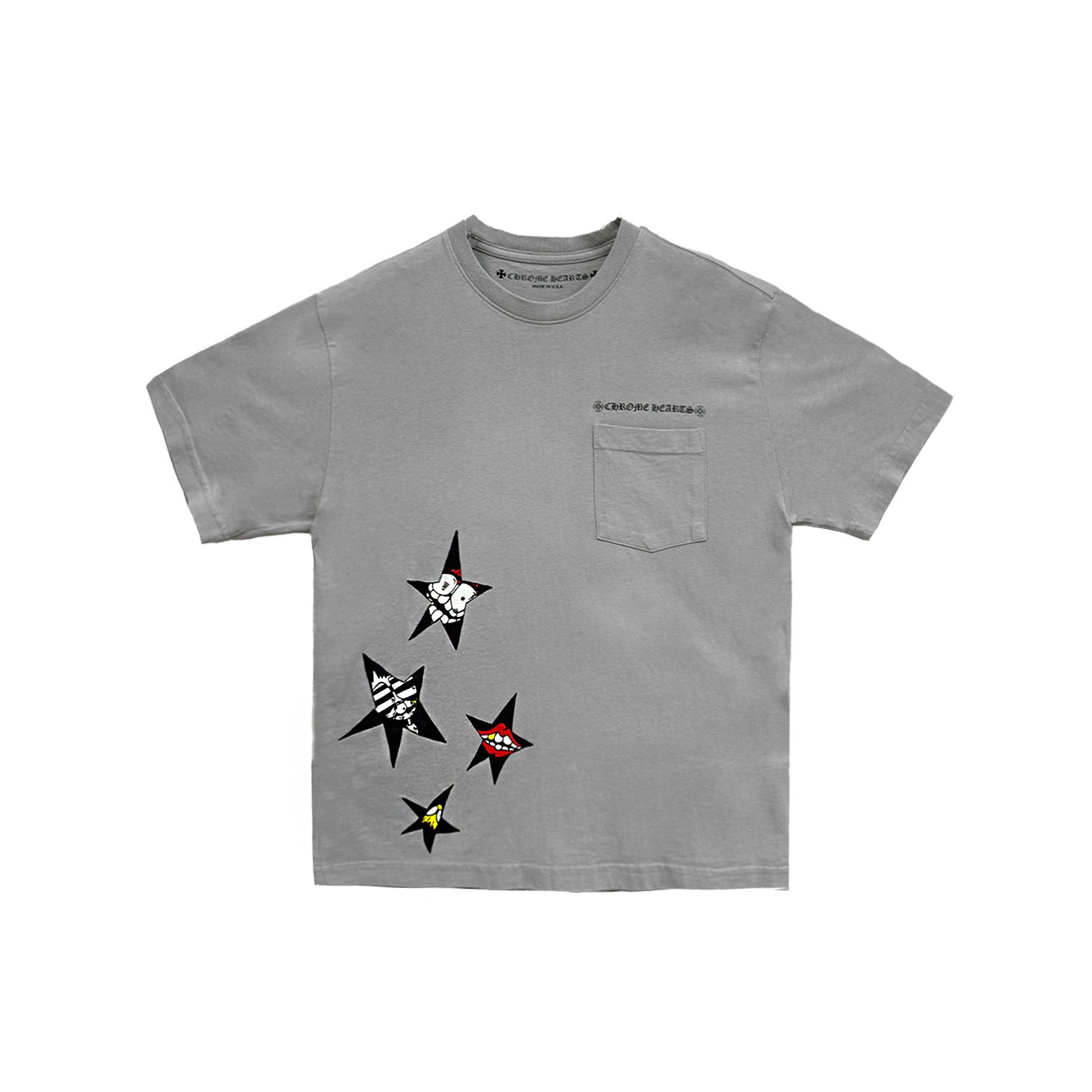 Chrome Hearts Chrome Hearts Matty Boy Grey Suggest Short Sleeve Tee Size US XS / EU 42 / 0 - 2 Thumbnail