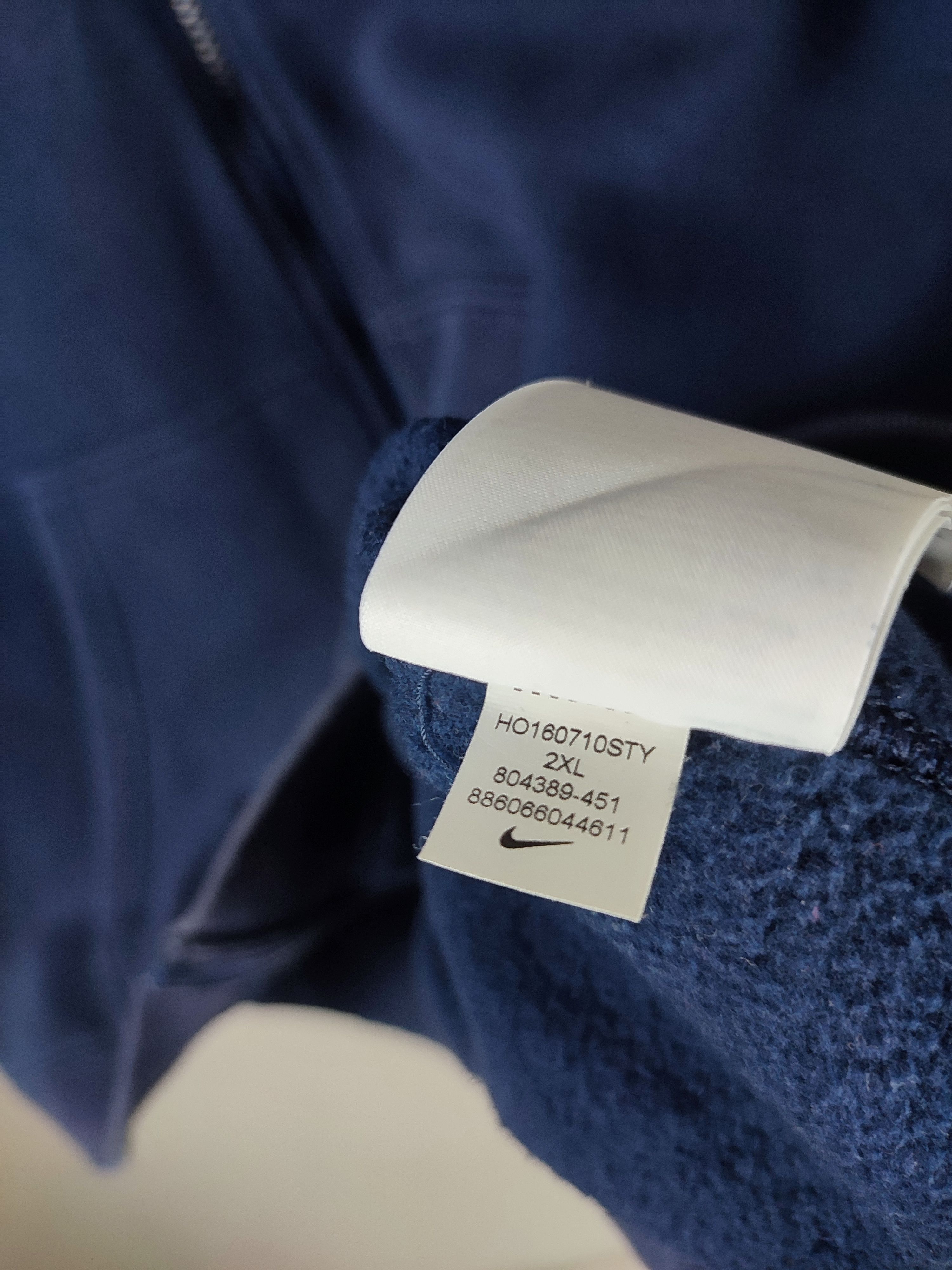 Nike Nike Navy Blue Faded Hoodie Size US XXL / EU 58 / 5 - 13 Thumbnail