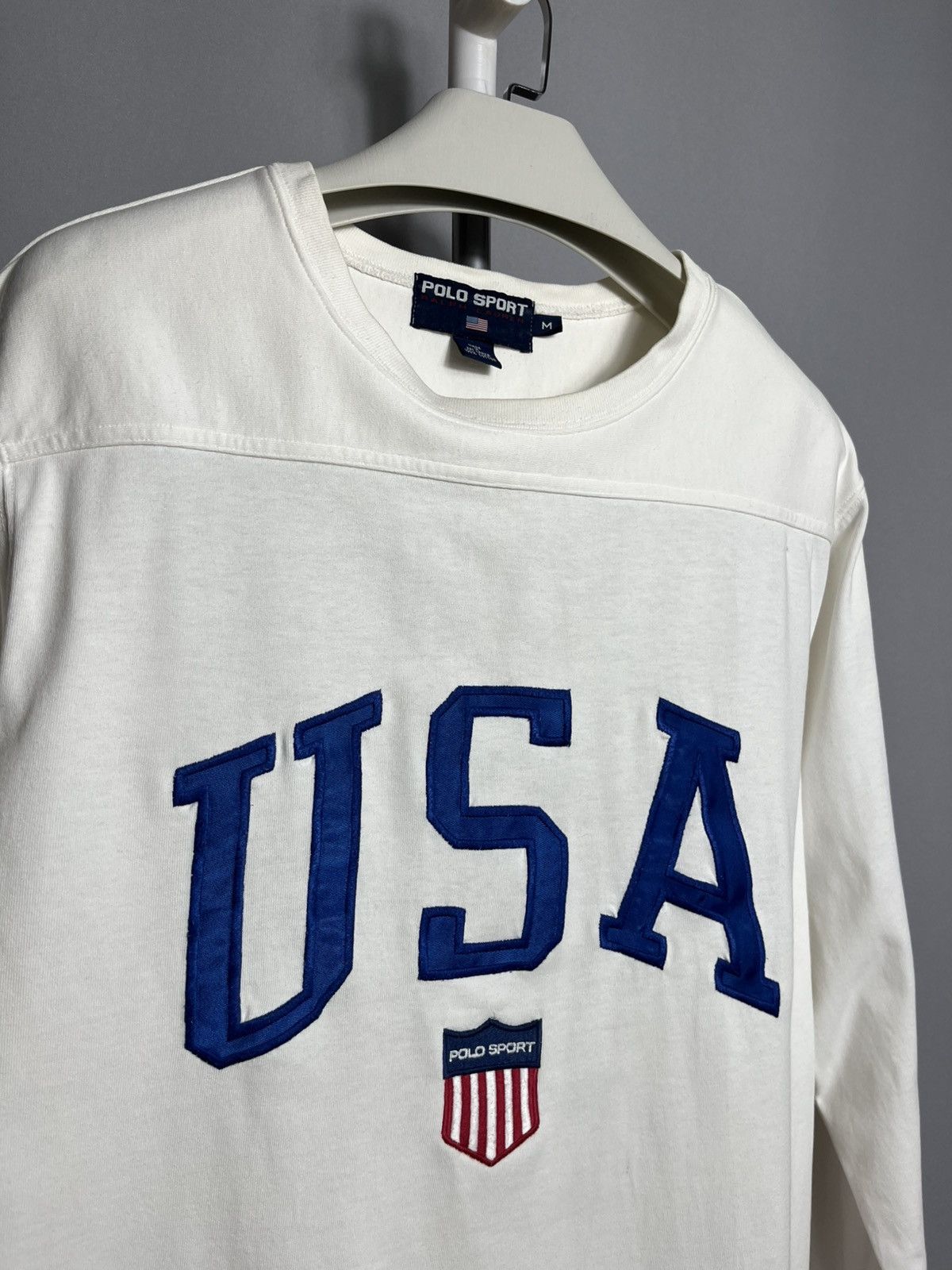 Polo Ralph Lauren Vintage 90'S POLO SPORT RALPH LAUREN LONG SLEEVE SHIRT USA Size US M / EU 48-50 / 2 - 2 Thumbnail
