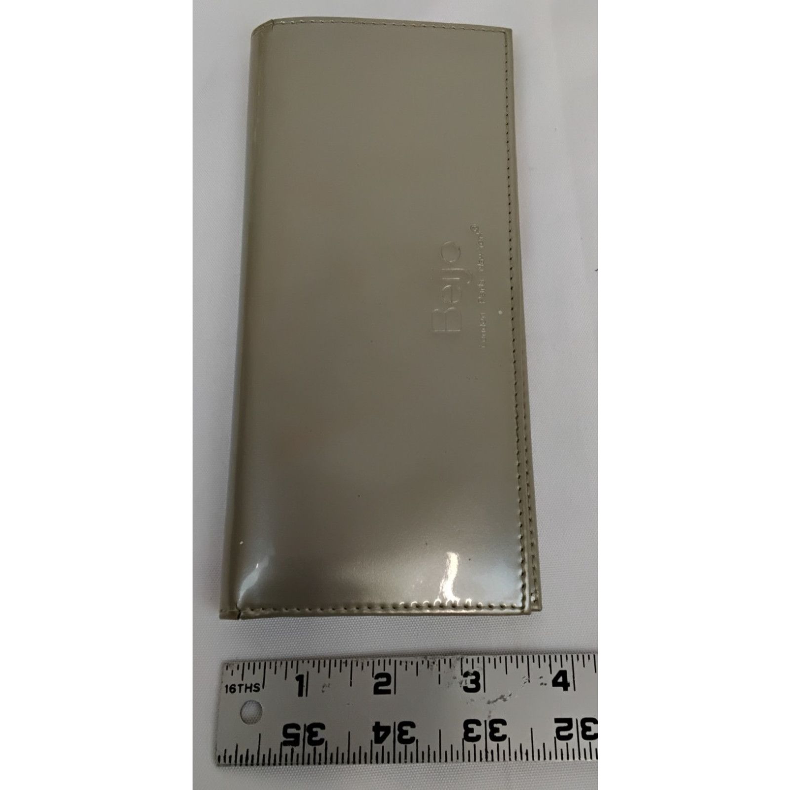 Other Beijo Handbag Taupe Silver PVC Purse & Wallet W/ Dust Bags Size ONE SIZE - 23 Thumbnail