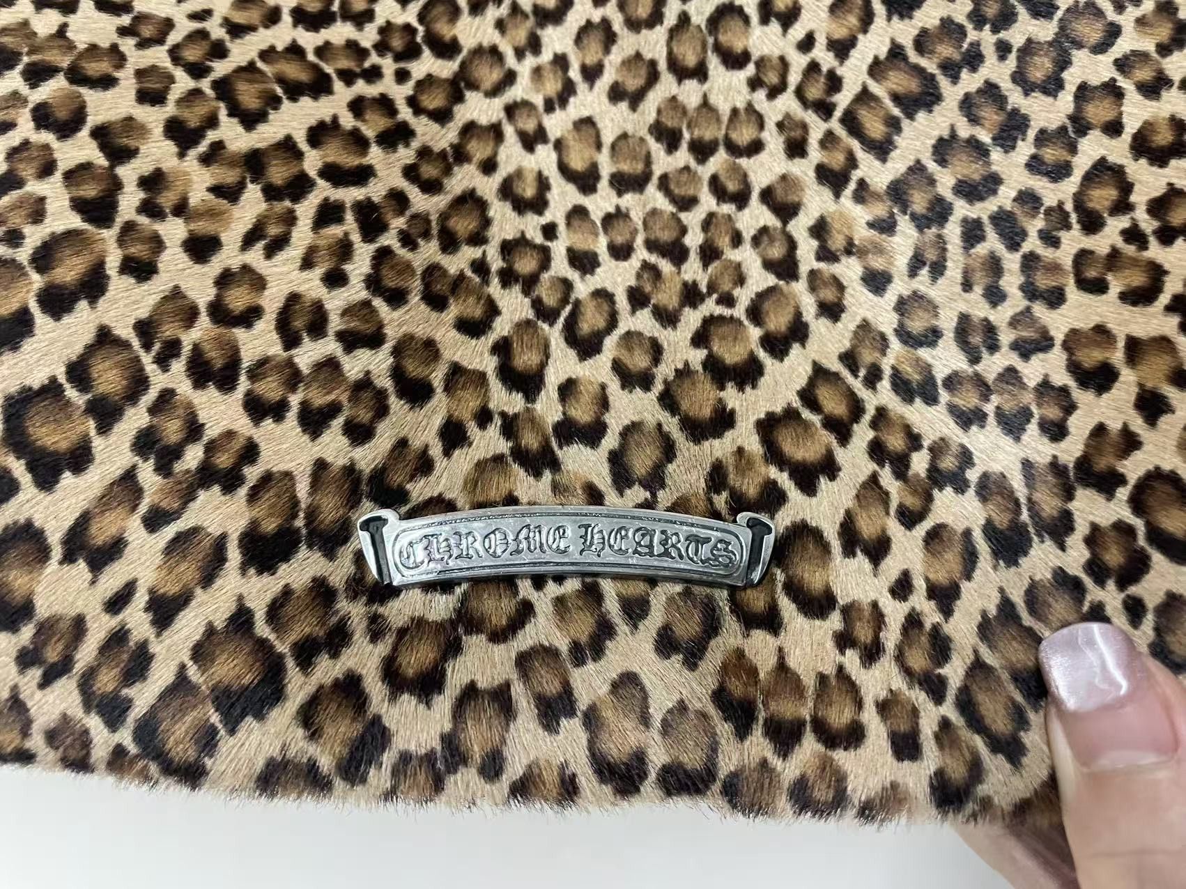 Chrome Hearts Chrome Hearts Leopard Silver Cross Patch Lyon Bag Size ONE SIZE - 9 Thumbnail