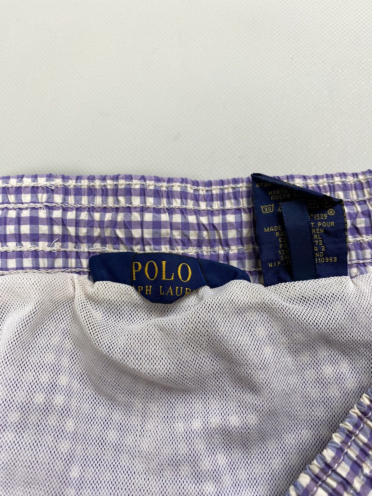 Polo Ralph Lauren Polo Ralph Lauren men’s checked swimming Surfing Shorts Size US 34 / EU 50 - 10 Thumbnail