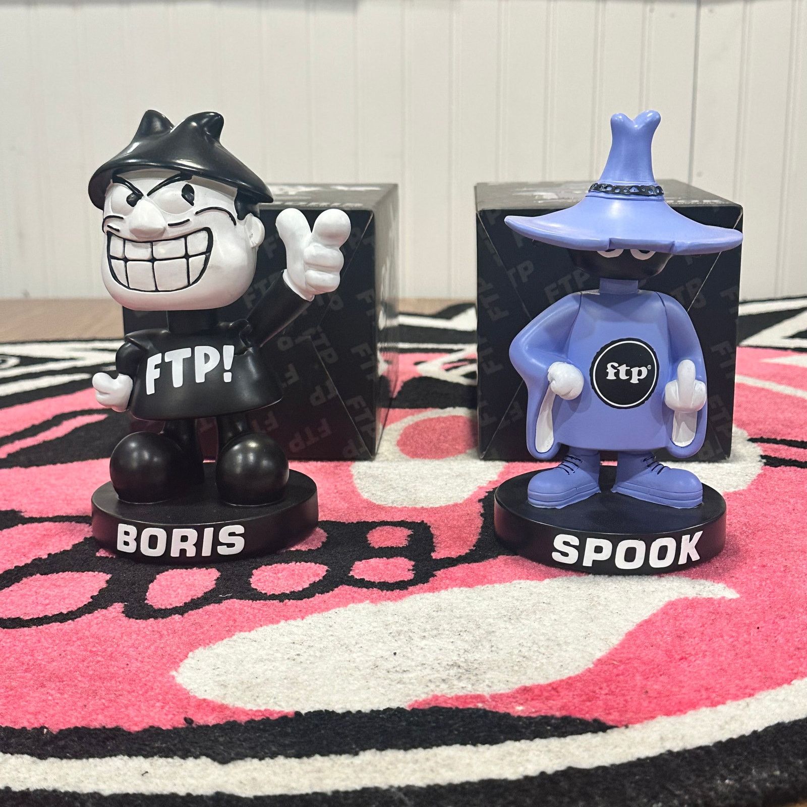 Fuck The Population FTP F*ckthepopulation Boris Bobblehead + Spook Bobblehead Size ONE SIZE - 6 Thumbnail