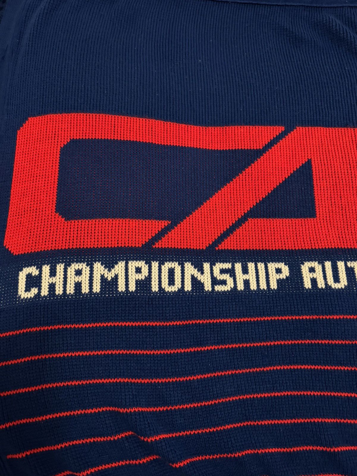 Other Vintage CART Championship Auto Racing Teams Knit Blanket Size ONE SIZE - 9 Thumbnail