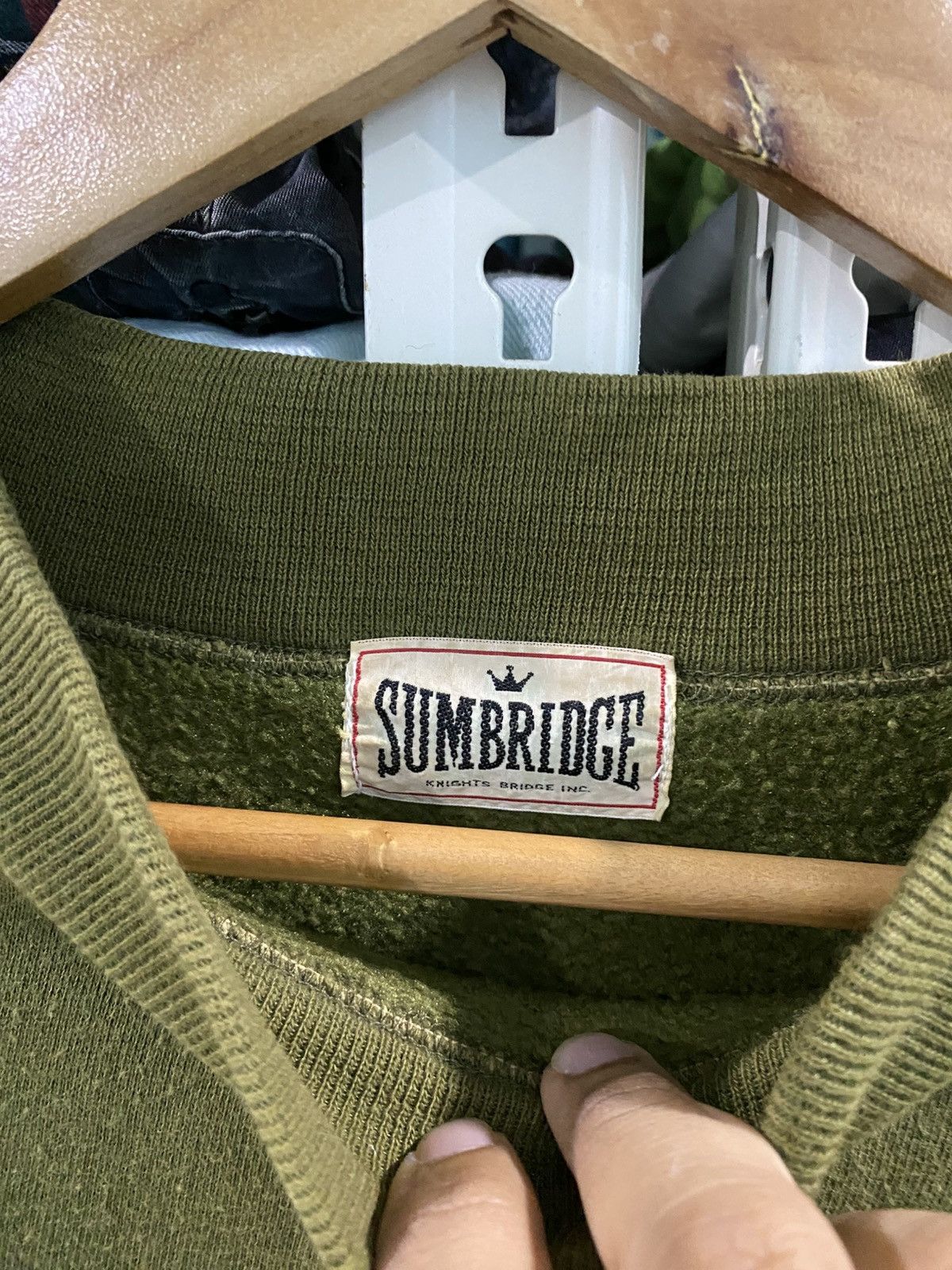 Vintage Vintage Sumbridge Knitted Sleeve Sweatshirt Size US M / EU 48-50 / 2 - 7 Thumbnail