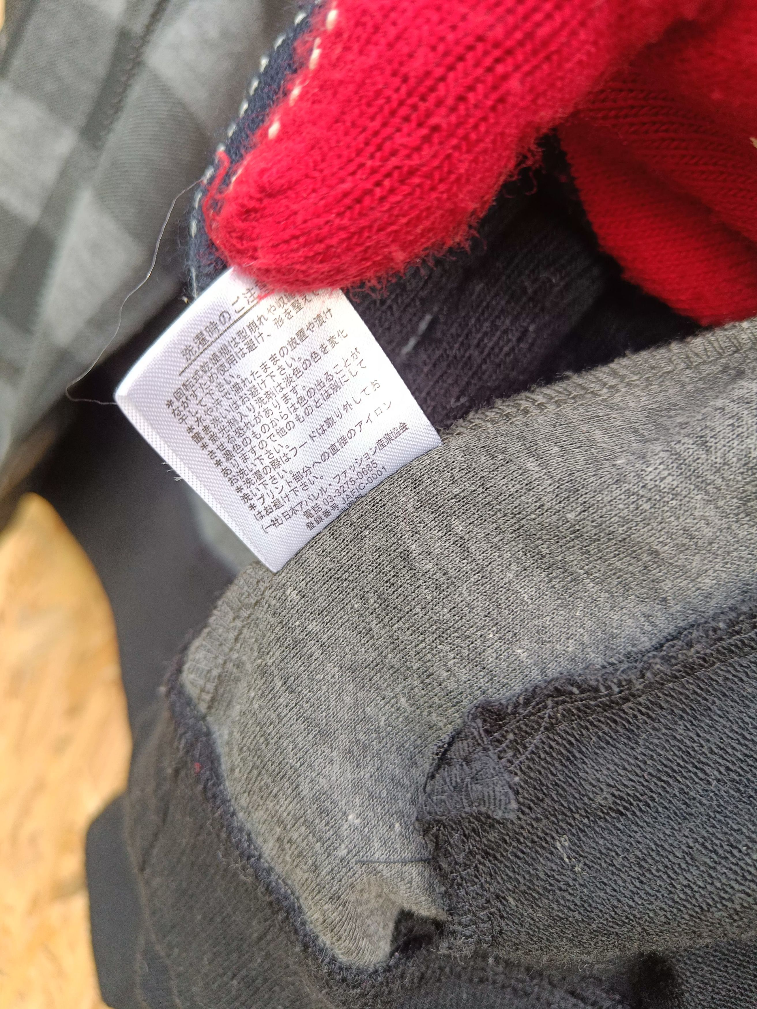 Japanese Brand Double Collar, Checker Zipper Hoodies Punk GrungeJacket Size US L / EU 52-54 / 3 - 11 Thumbnail