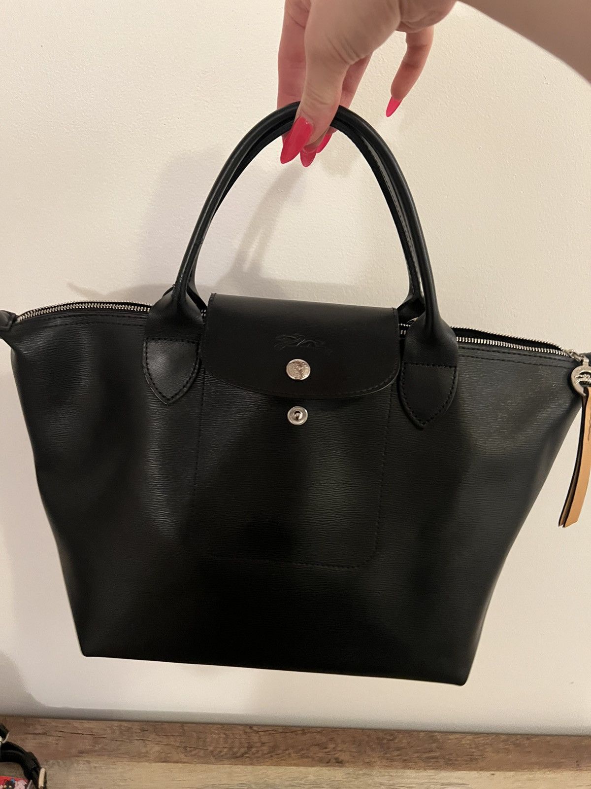 Longchamp Longchamp leather Le Pliage Original Tote Size ONE SIZE - 5 Thumbnail