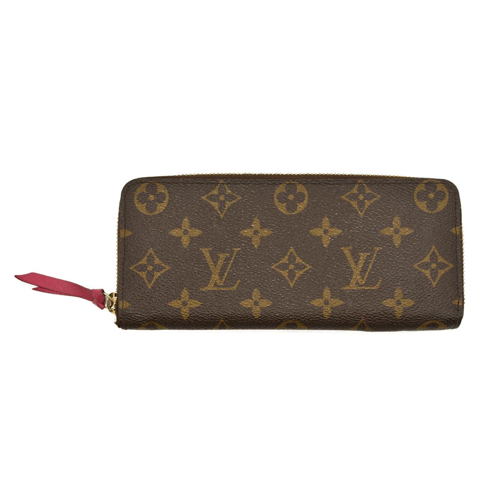 Louis Vuitton Louis Vuitton Monogram Clemence Wallet Fuchsia GI0196 Size ONE SIZE - 1 Thumbnail