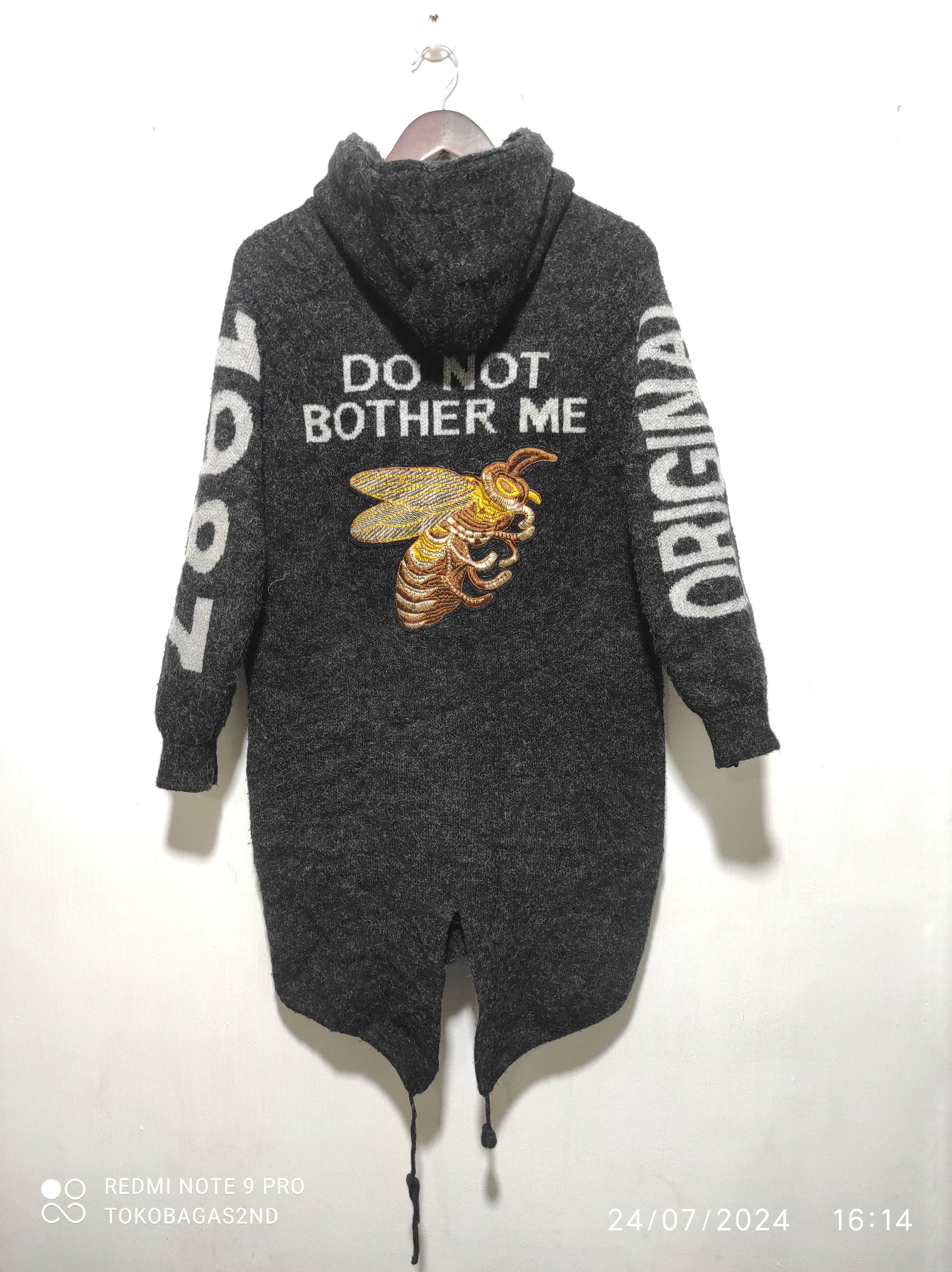 Hysteric Glamour Original 1987 Do Not Bother Me Wool Long Jacket Size US M / EU 48-50 / 2 - 16 Thumbnail
