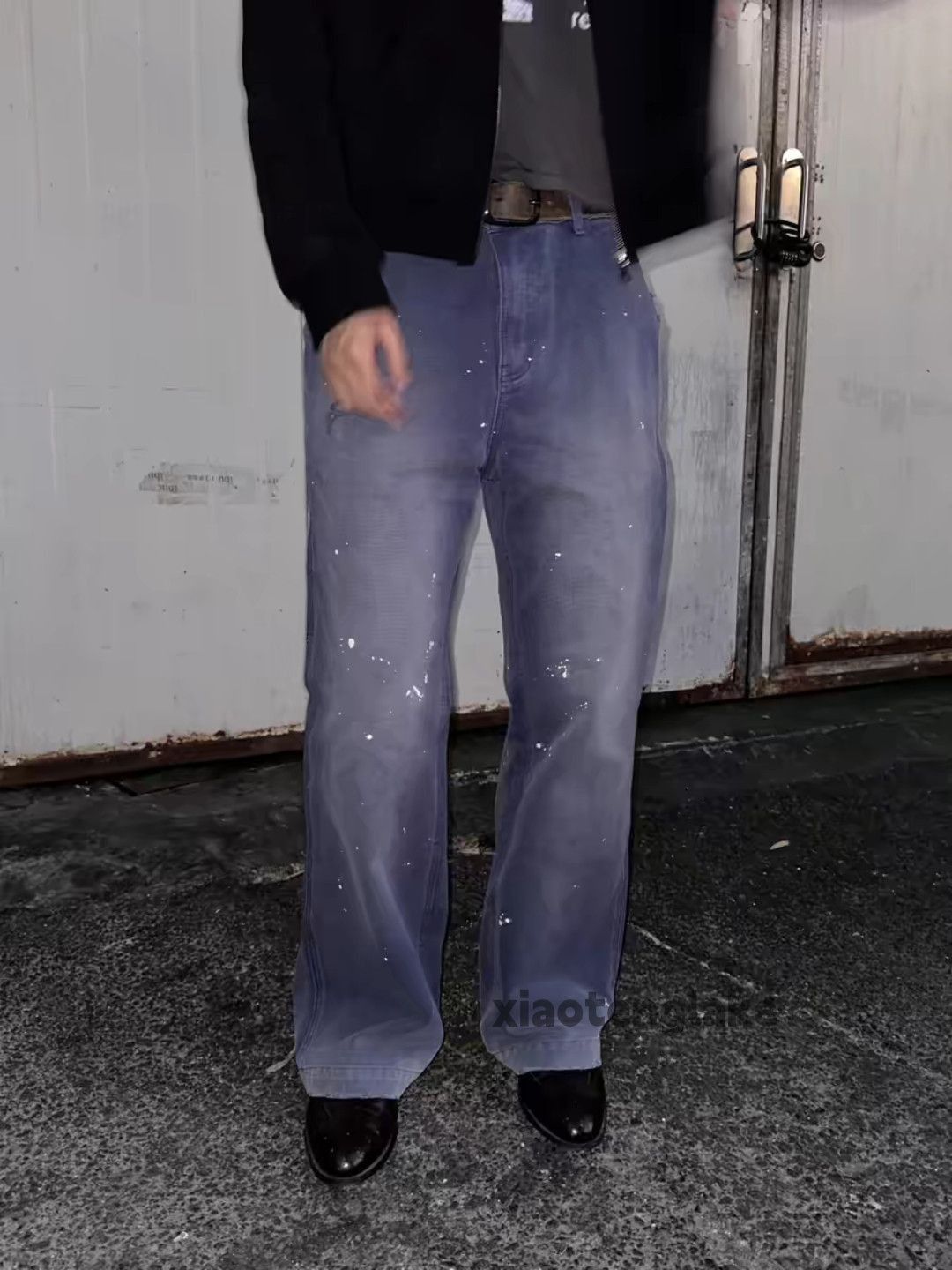Vintage xtl vintage washed faded loose baggy carpenter paint pants Size US 26 / EU 42 - 1 Thumbnail