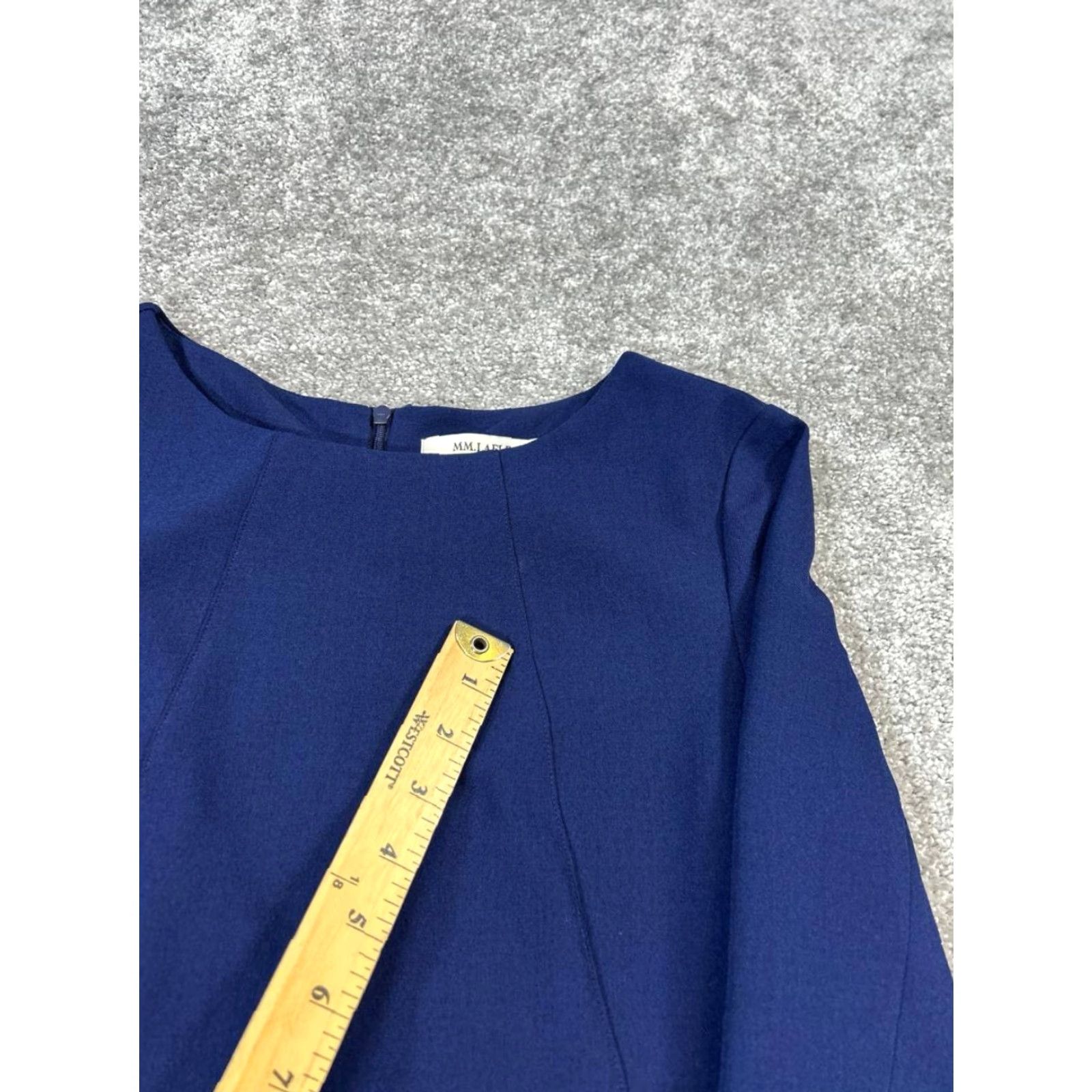 M.M.LaFleur MM.LaFleur Dress Womens 2 Blue Blouson Shirt? Size XS / US 0-2 / IT 36-38 - 6 Thumbnail