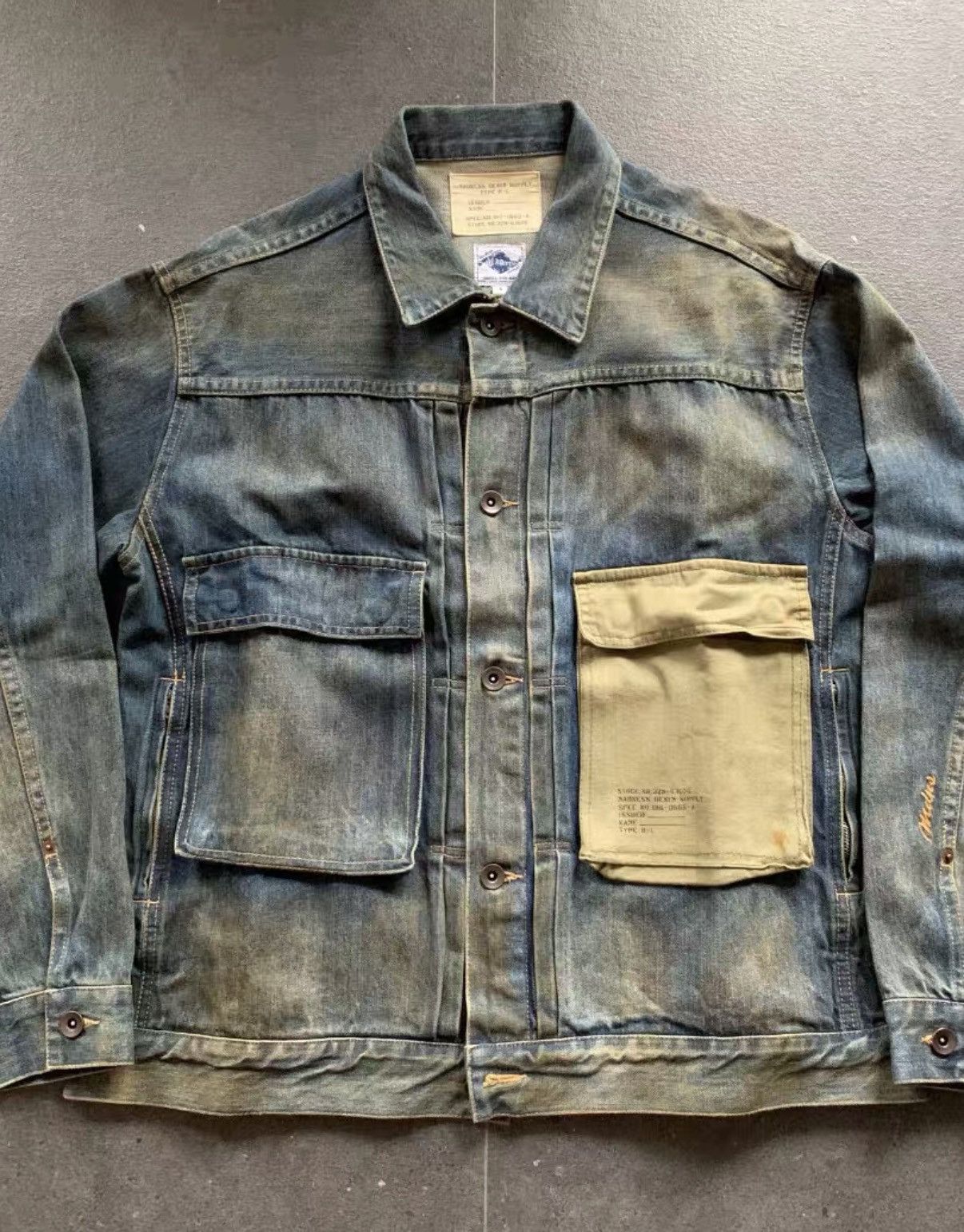 Madness MADNESS Denim Jacket J40 Size US M / EU 48-50 / 2 - 1 Preview