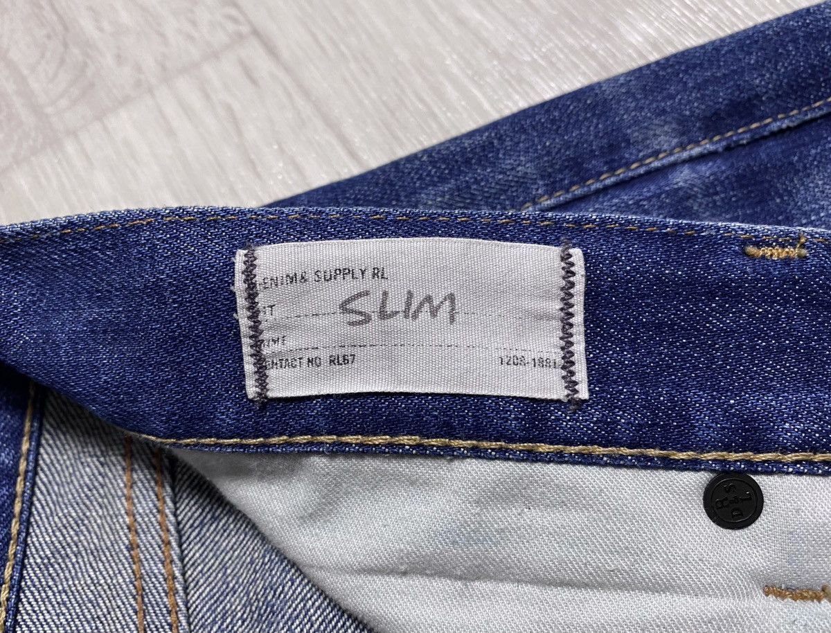 Denim & Supply Ralph Lauren DSRL Ralph Lauren Washed Blue Distressed Denim Jeans Size US 34 / EU 50 - 11 Thumbnail
