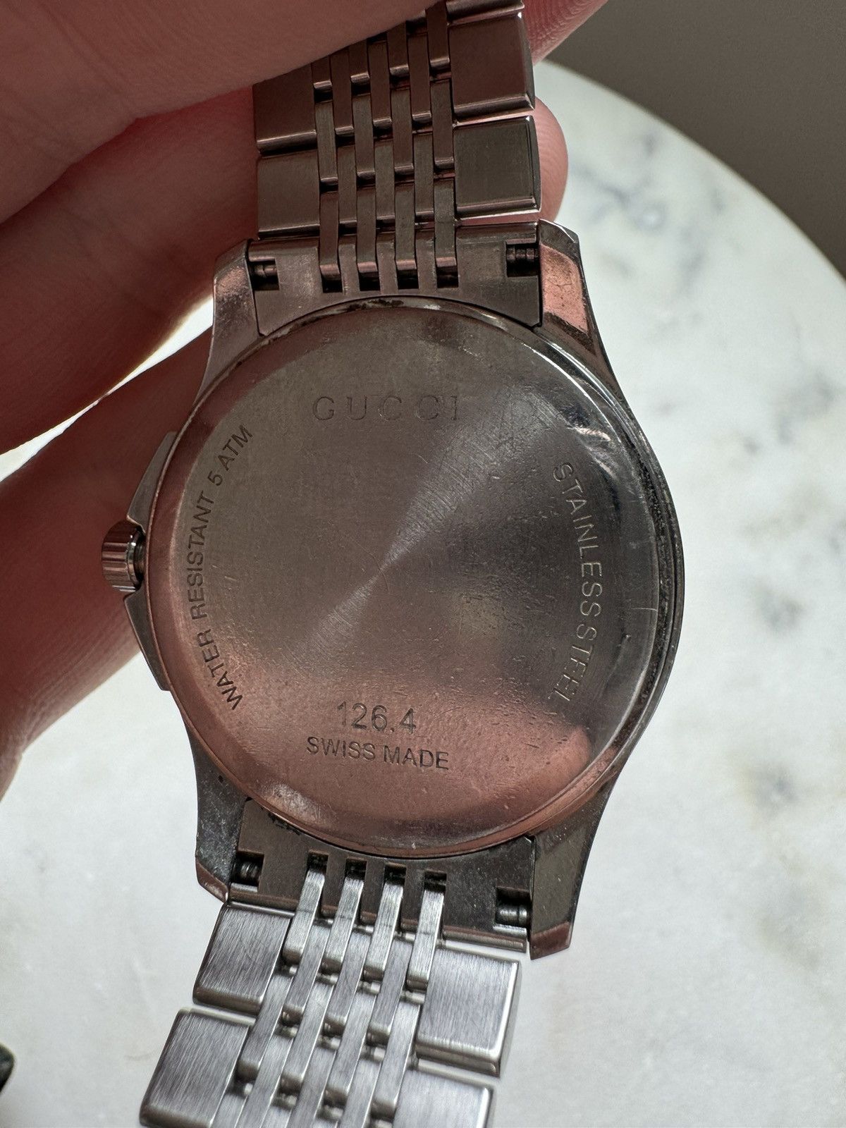 Gucci Gucci Steel Watch Size ONE SIZE - 4 Thumbnail