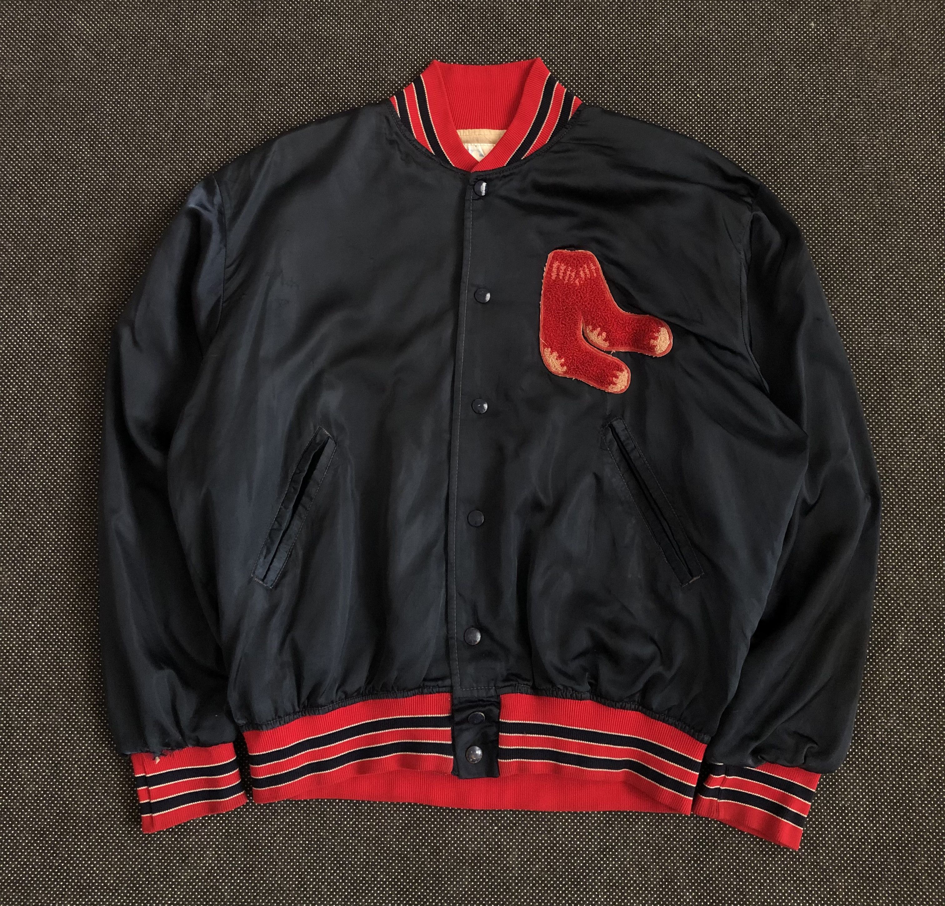 MLB RARE🔥VINTAGE 70’S BOSTON RED SOX DISTRESSED BAGGY VARSITY Size US L / EU 52-54 / 3 - 1 Thumbnail