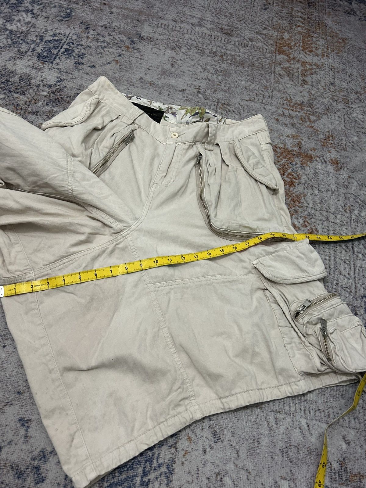 If Six Was Nine As Know As Super Wide Cargo 3D Pocket Short Pants Size US 34 / EU 50 - 20 Thumbnail