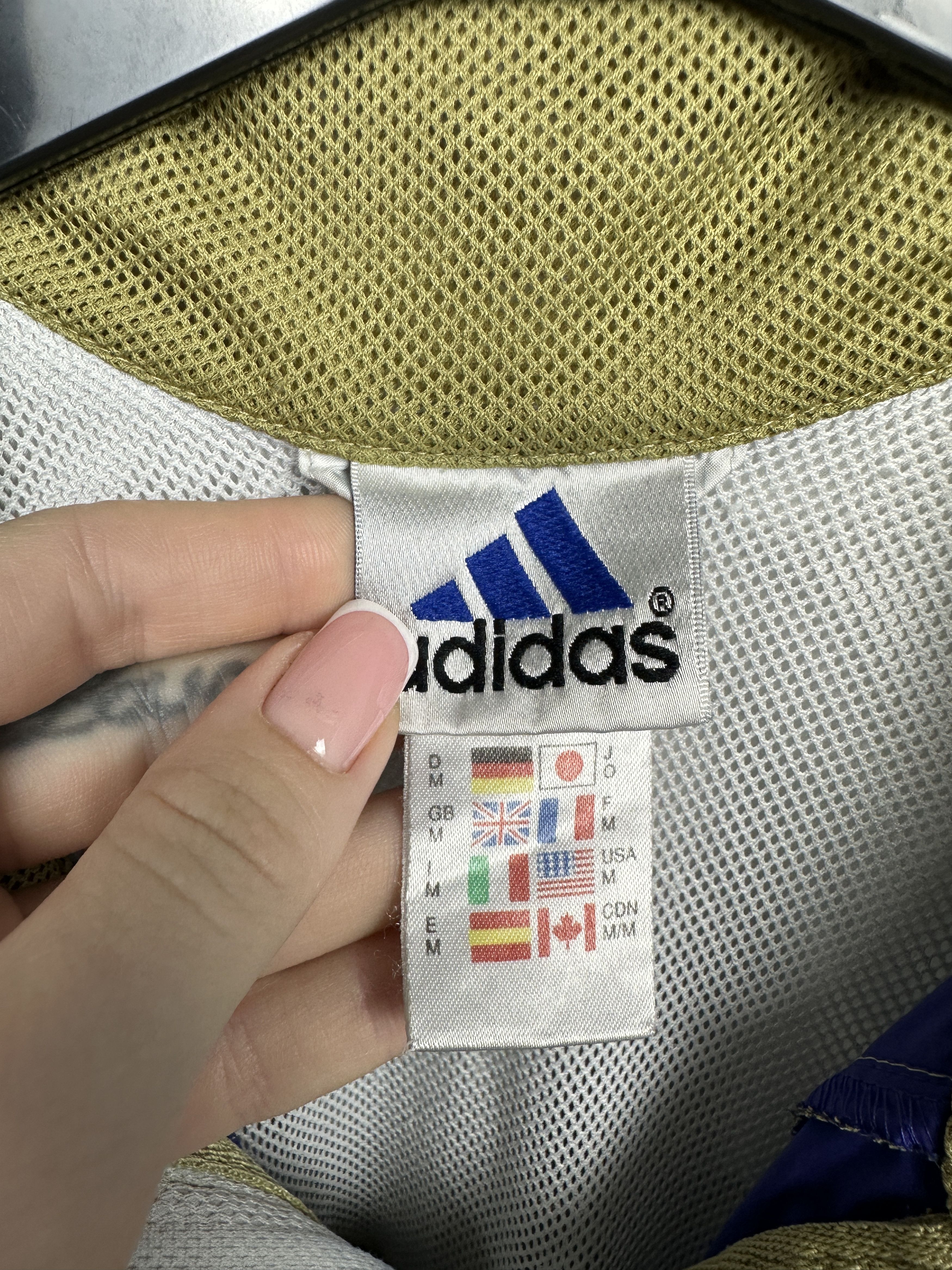 Adidas Adidas 90s Vintage Mens Nylon Vest Size US M / EU 48-50 / 2 - 4 Thumbnail