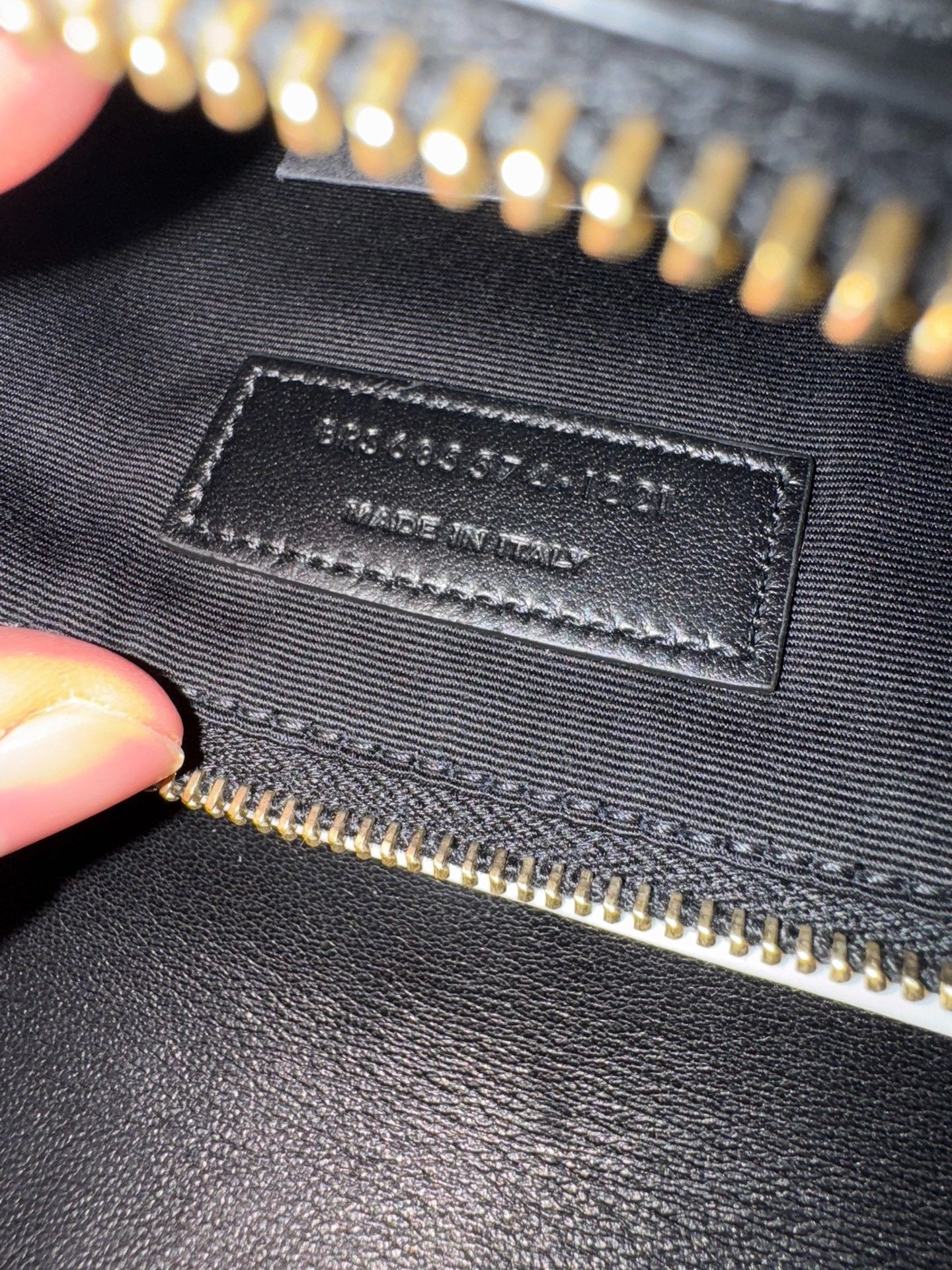 Saint Laurent Paris Saint laurent Black gold envelope packet 2501-Nextarrow Size ONE SIZE - 9 Thumbnail