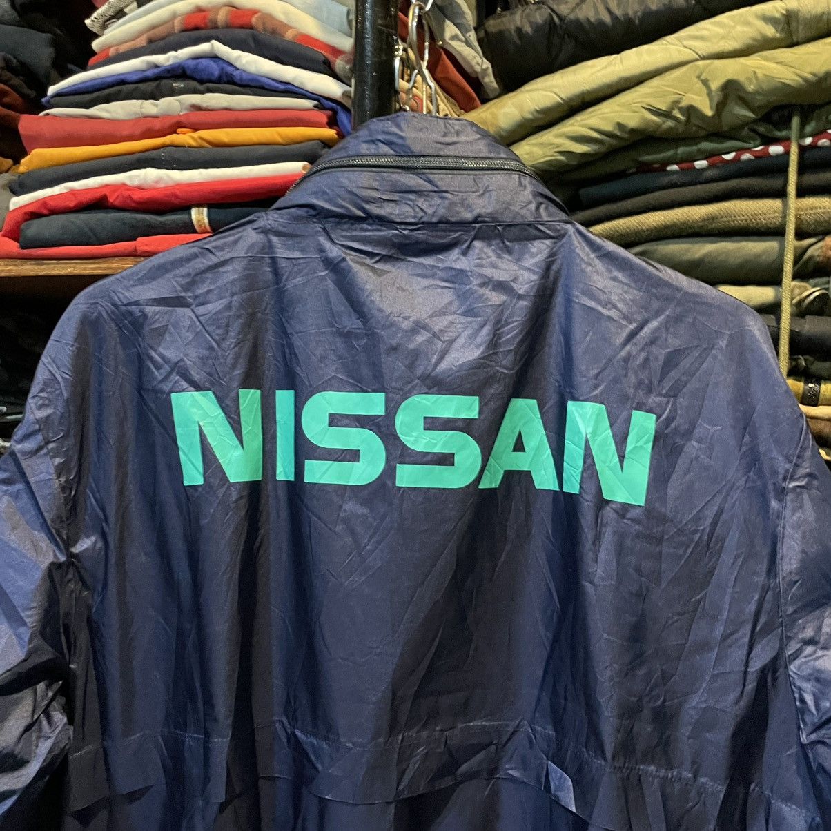 Nissan × Vintage Nissan Motorsport International Hi Teq Racing Jacket JDM Size US L / EU 52-54 / 3 - 11 Thumbnail