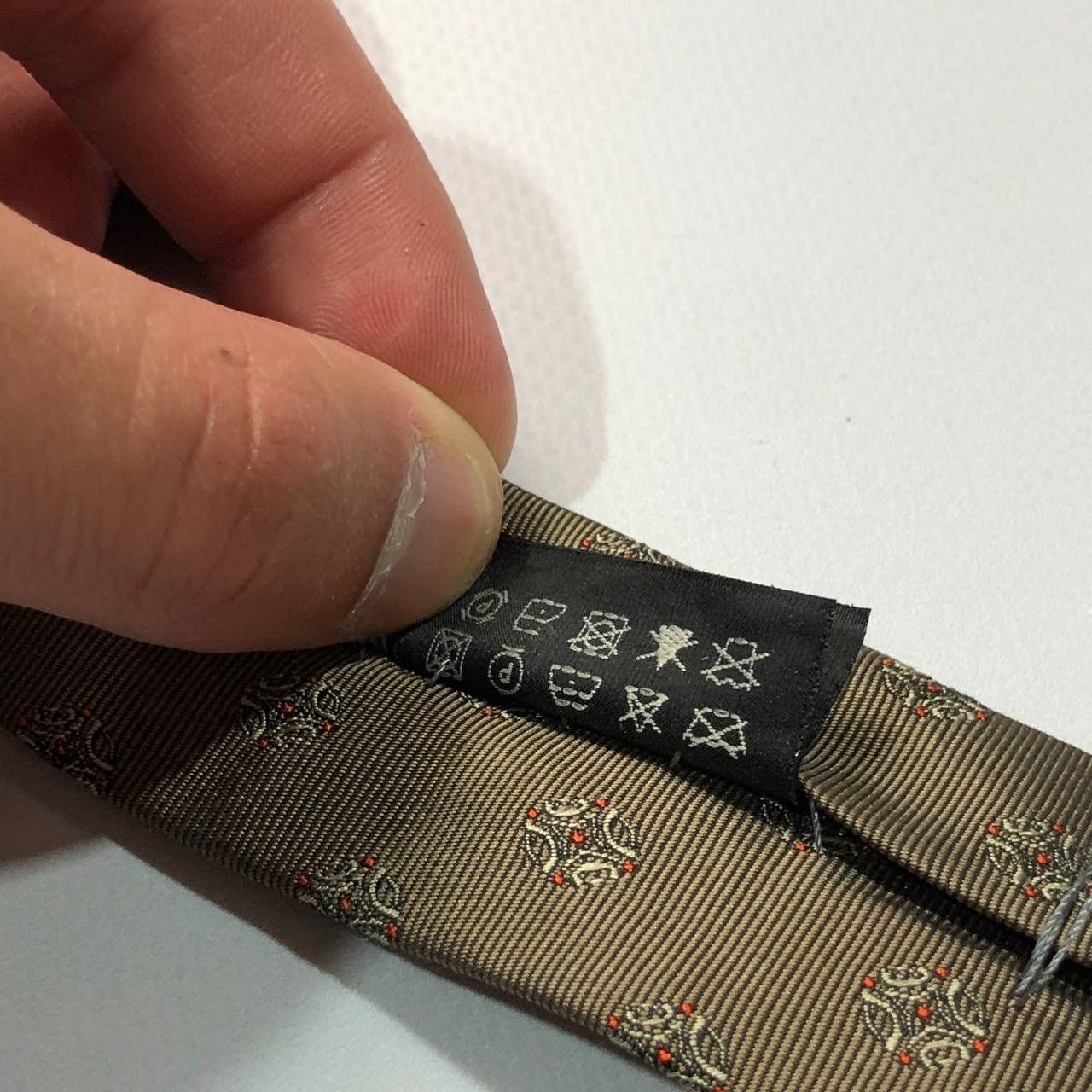Prada Prada tie brown Size ONE SIZE - 6 Thumbnail
