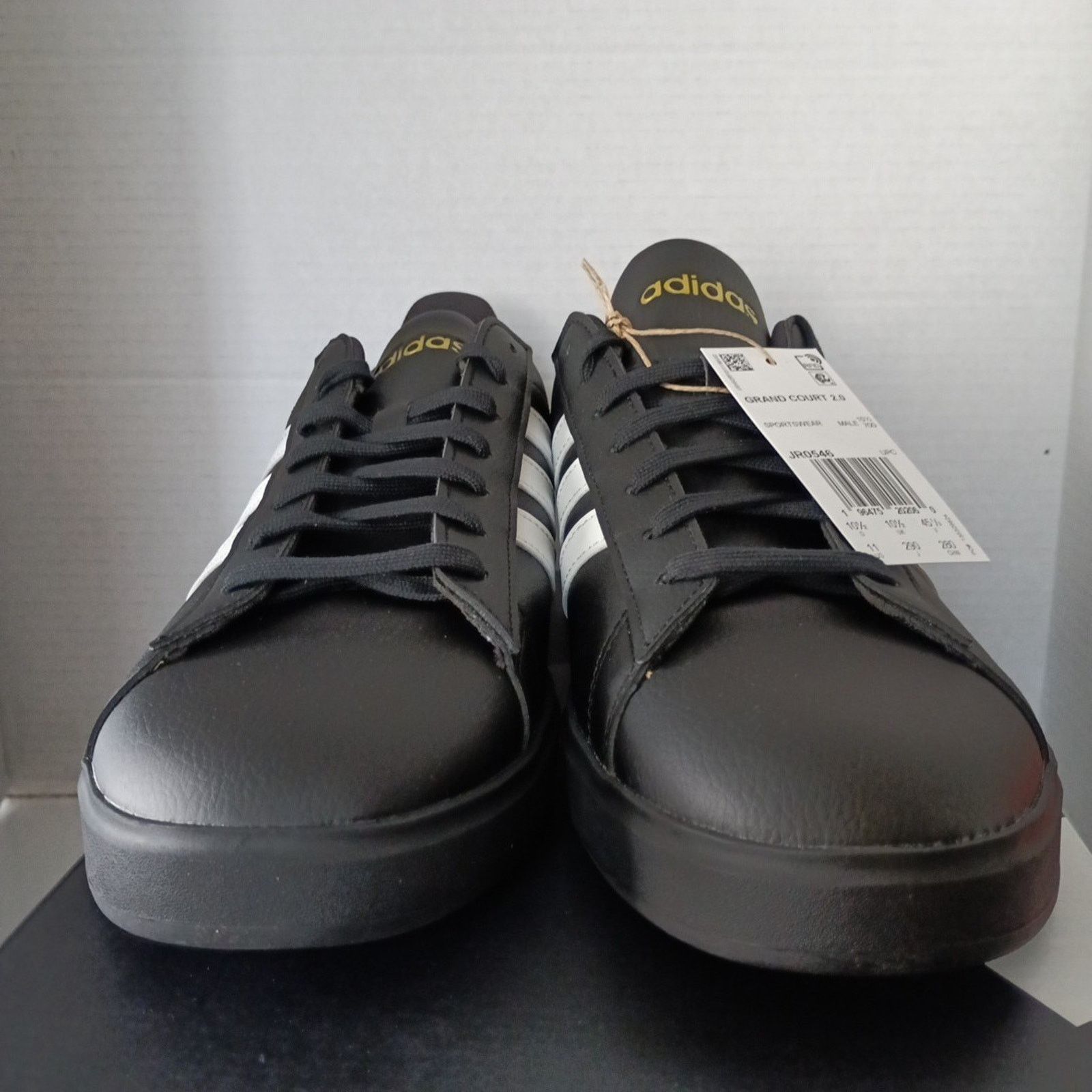 Adidas Adidas Grand Court 2.0 Black/White Men’s Size 11 JR0546 Size US 11 / EU 44 - 2 Thumbnail