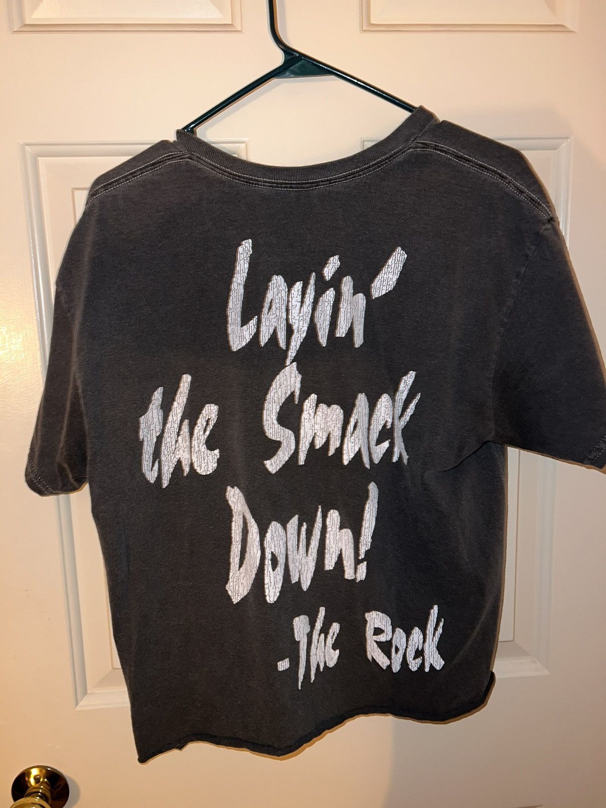 Vintage VINTAGE WWE THE ROCK TEE Size US M / EU 48-50 / 2 - 2 Thumbnail
