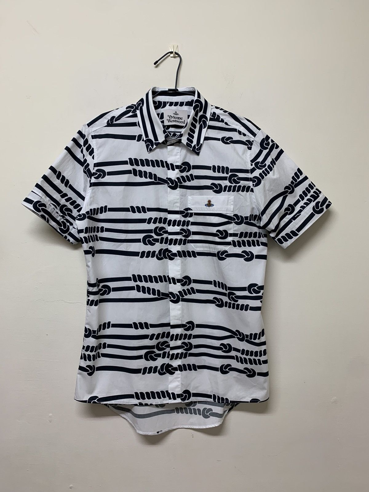 Vivienne Westwood VIVIENNE WESTWOOD Classic Knot Shirt Size US M / EU 48-50 / 2 - 1 Thumbnail