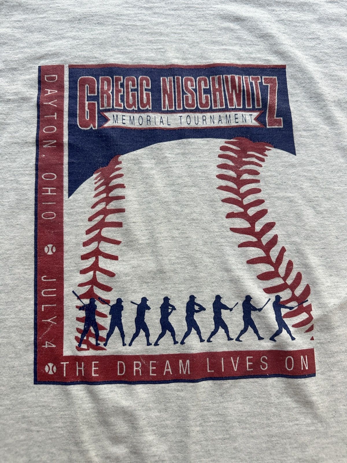 Vintage Vintage 90s Gregg Nischwitz Baseball Tournament Graphic Tee Size US XL / EU 56 / 4 - 2 Thumbnail