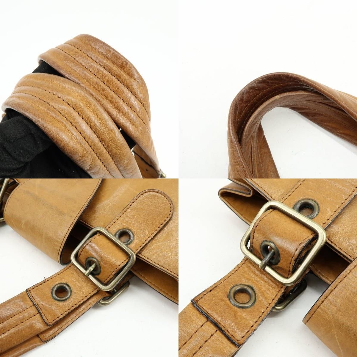 Chloe Chloe Maroquinerie Leather Tote Tan Size ONE SIZE - 4 Thumbnail