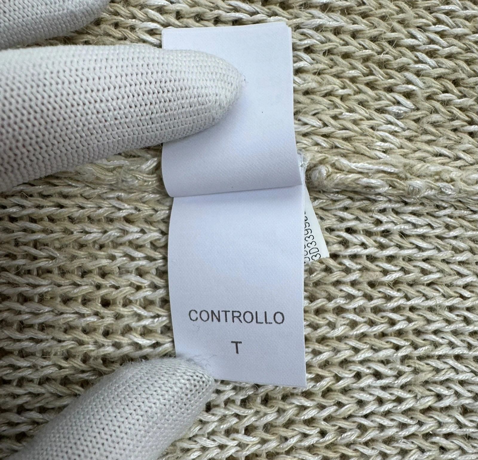 Brunello Cucinelli Brunello Cucinelli Sequined Sweater Hemp Linen size XS Size XS / US 0-2 / IT 36-38 - 16 Thumbnail
