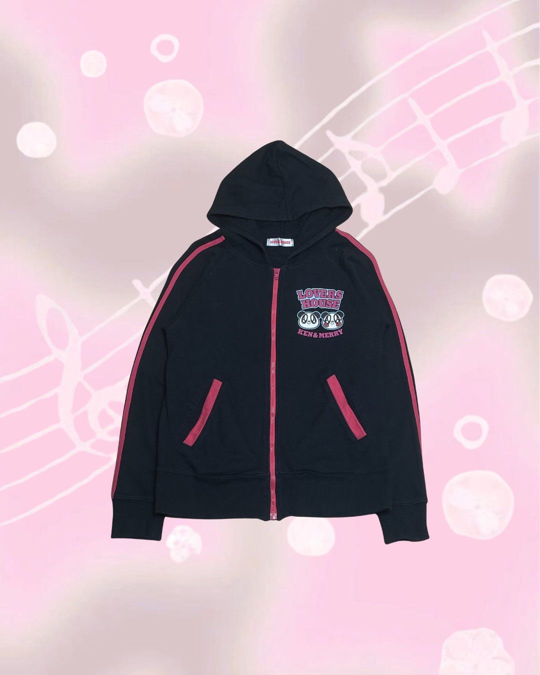 Japanese Brand Lovers House Japan Ken & Merry Panda Track Hoodie Streetwear Size S / US 4 / IT 40 - 1 Thumbnail