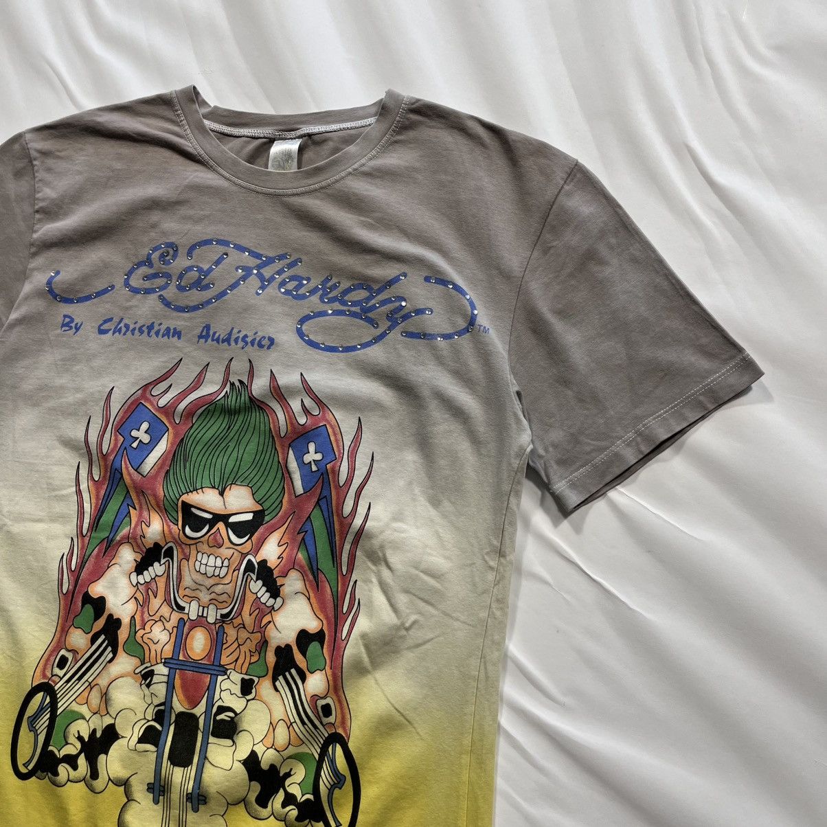Ed Hardy Vintage y2k ED HARDY big logo swag avant garde tee tshirt Size US S / EU 44-46 / 1 - 3 Thumbnail